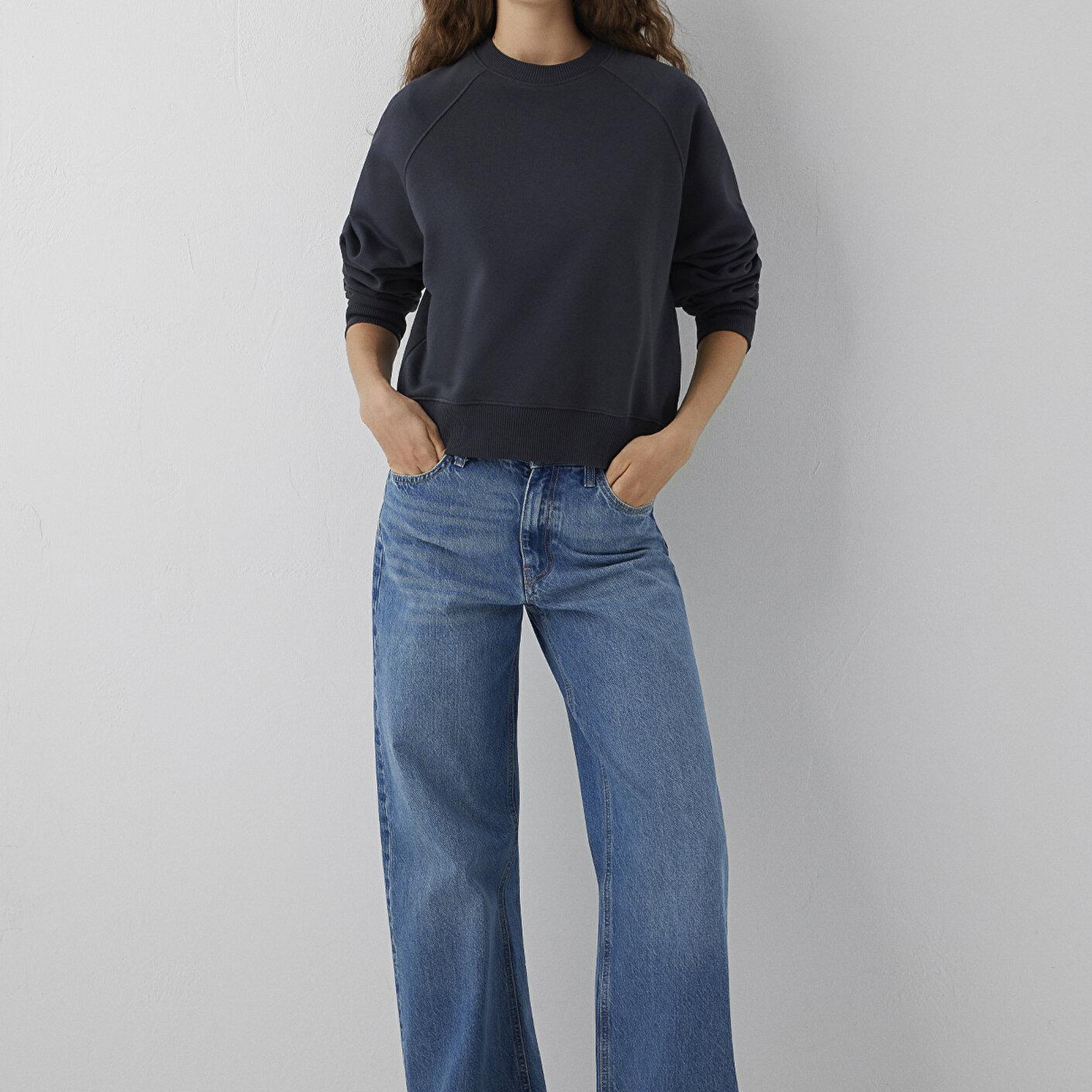 Mavi Lacivert Sweatshirt 1S10578-70499