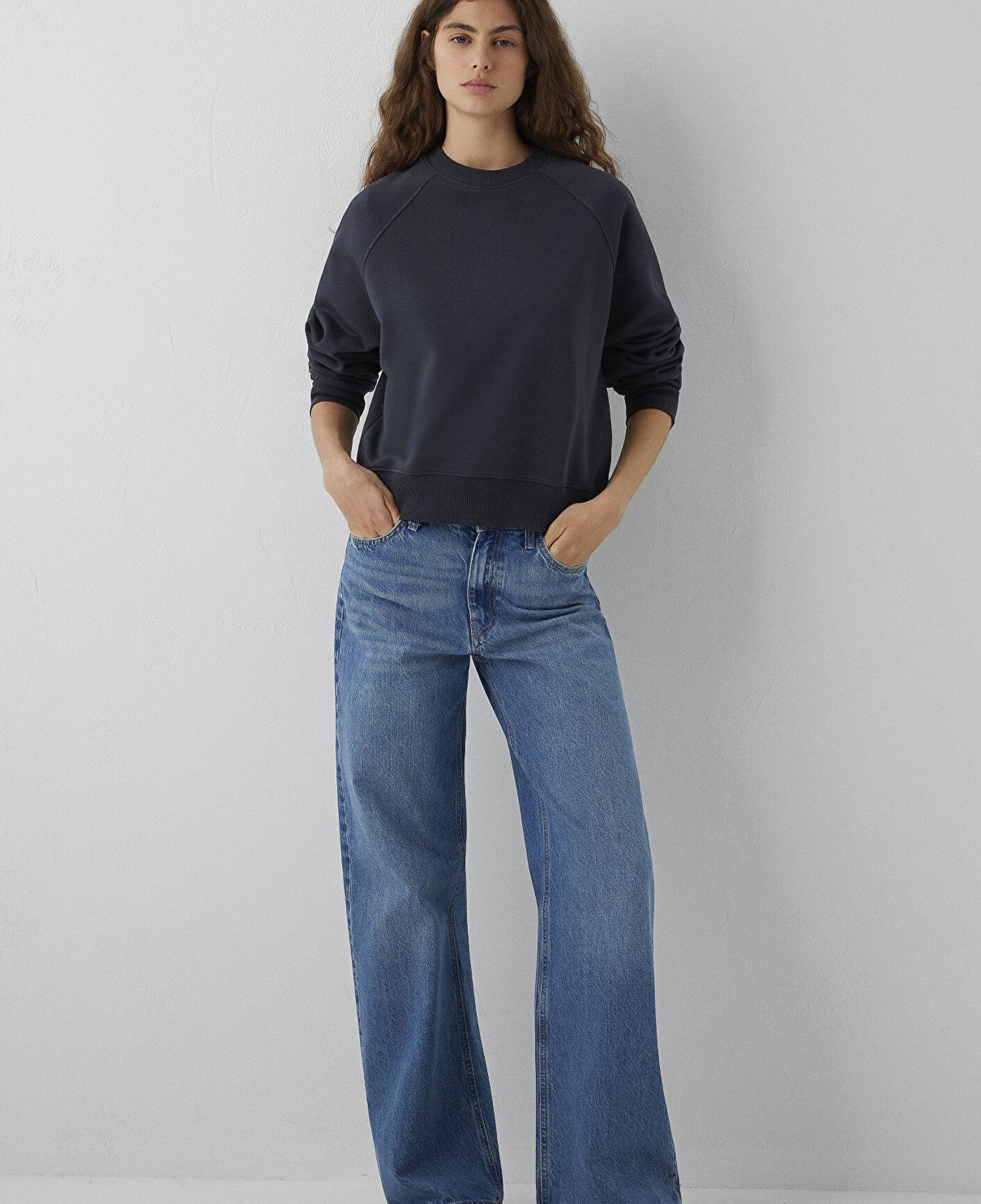 Mavi Lacivert Sweatshirt 1S10578-70499