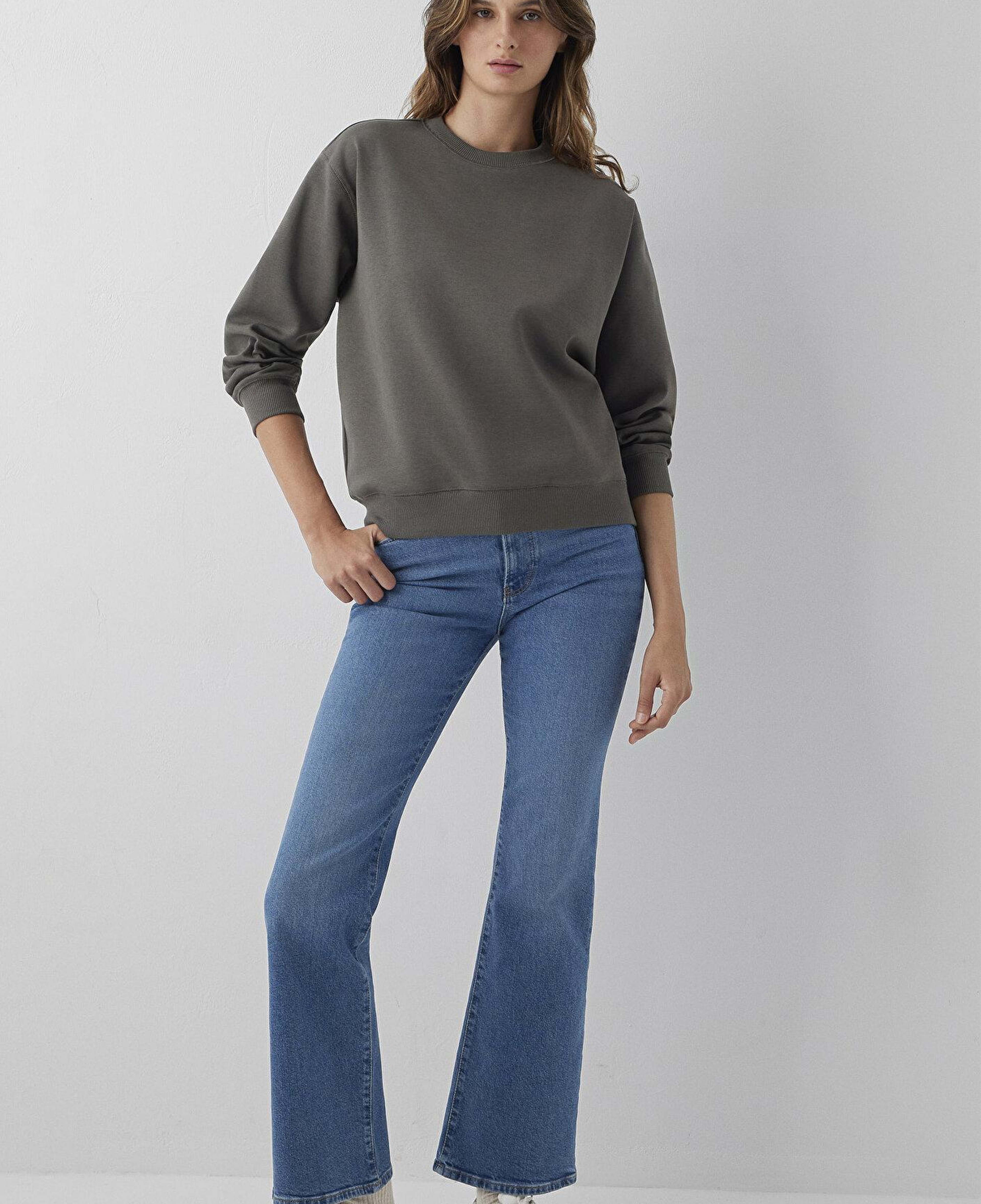 Mavi Haki Sweatshirt 1S10571-71553