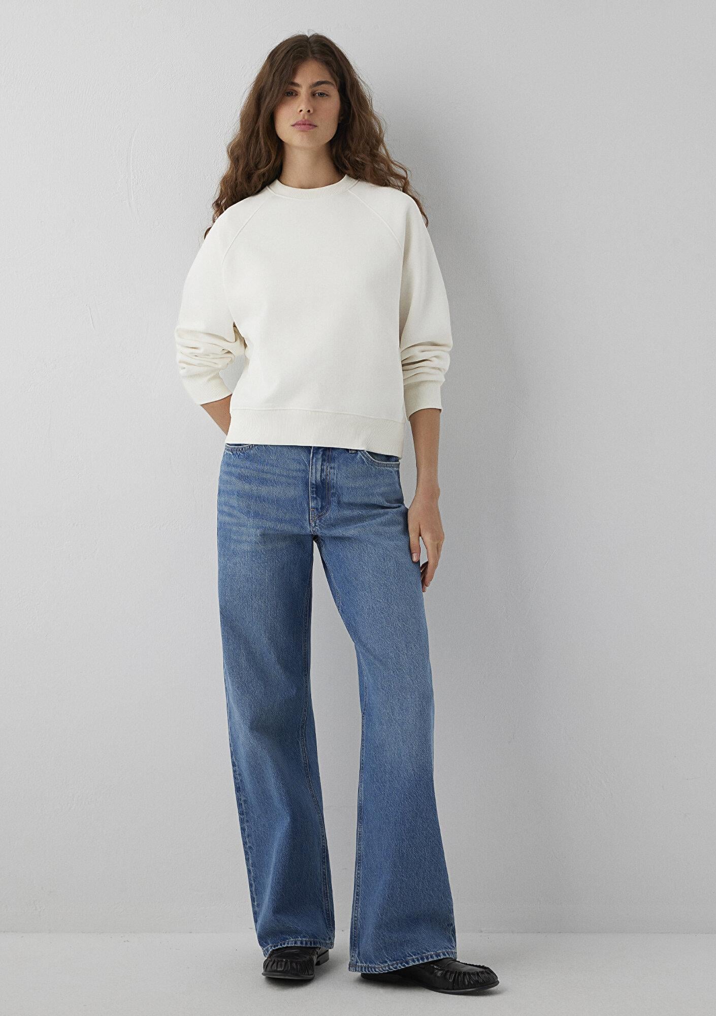 Mavi Ekru Sweatshirt 1S10578-70049