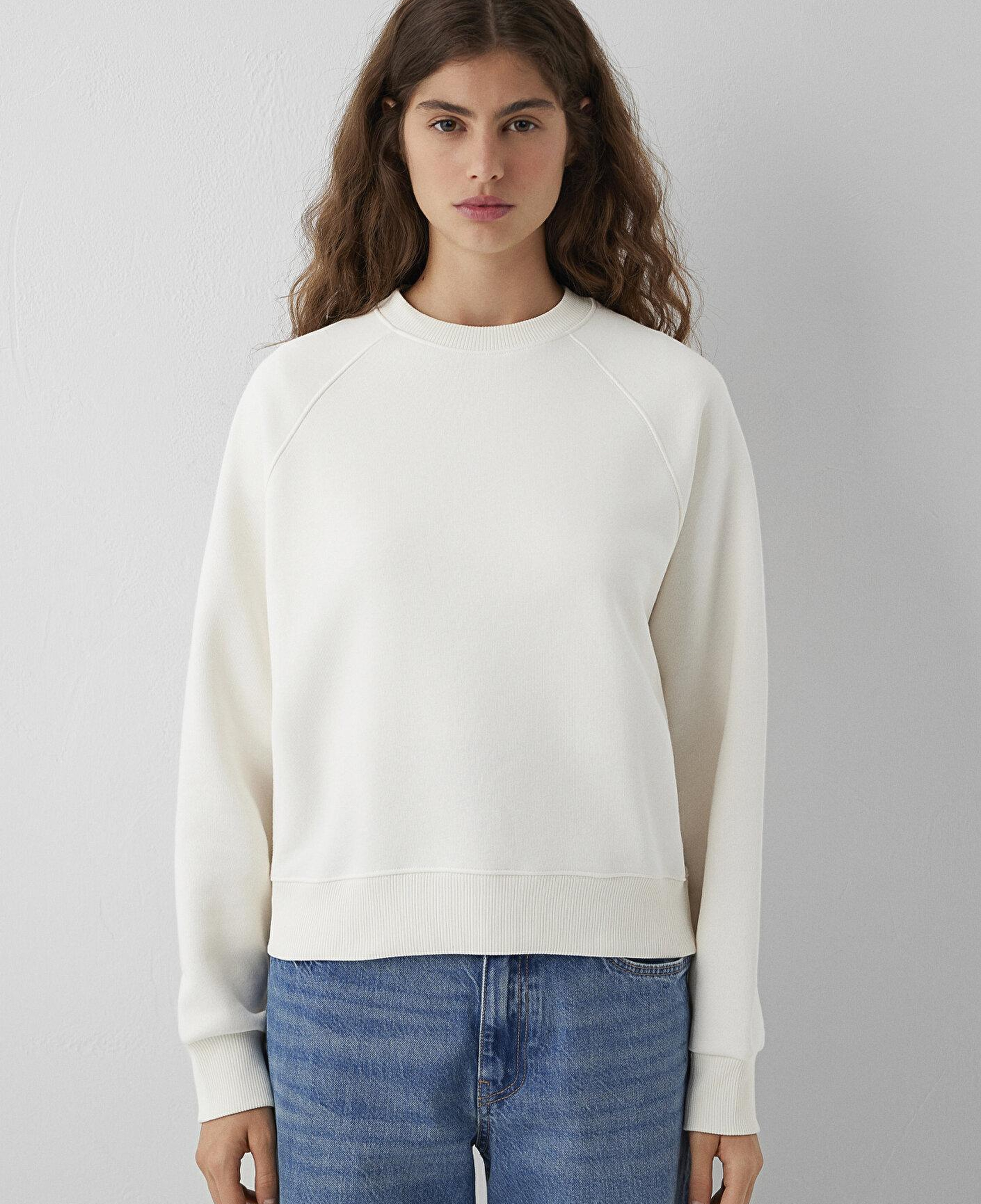 Mavi Ekru Sweatshirt 1S10578-70049