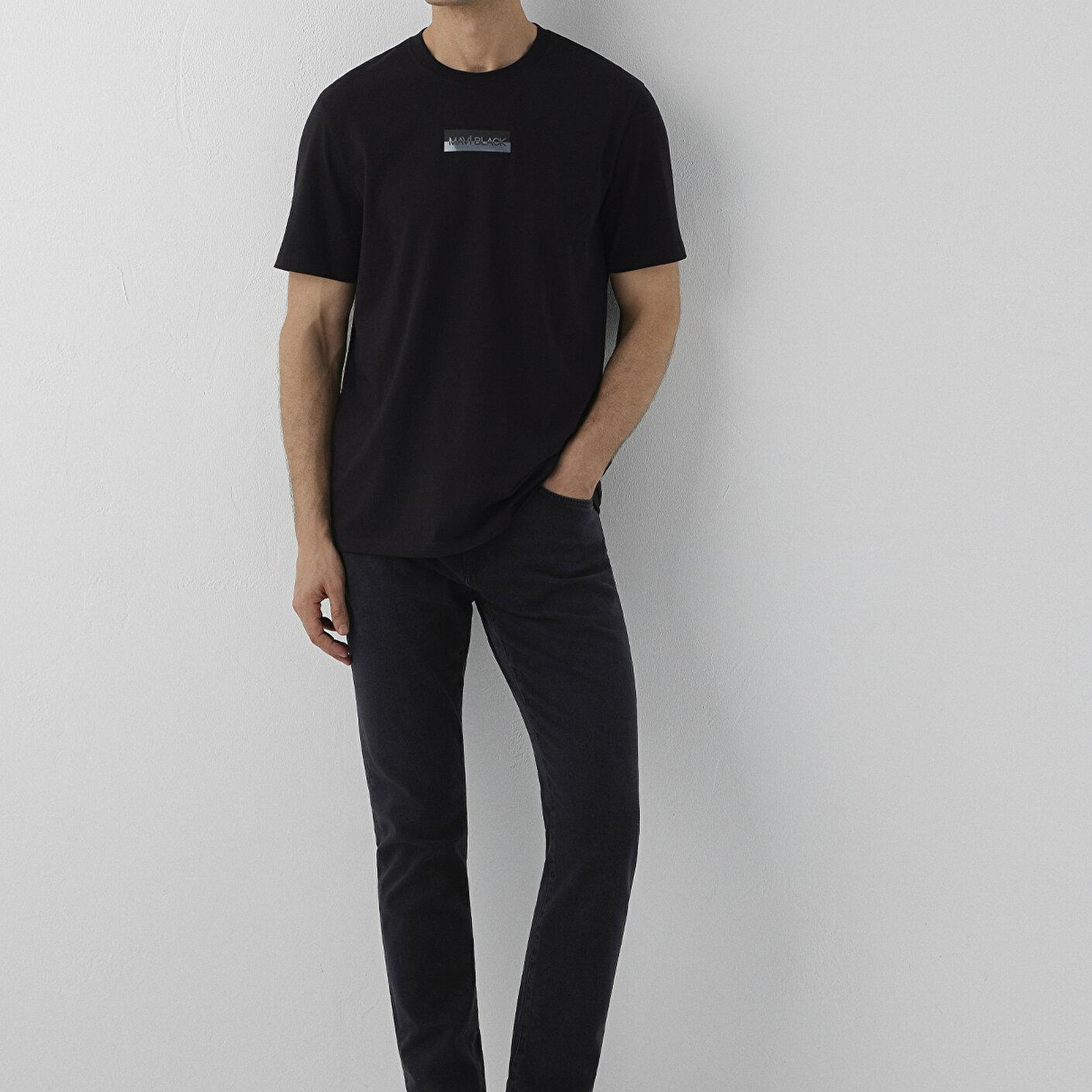 Mavi Mavi Black Siyah Tişört Regular Fit / Normal Kesim 0613539-900