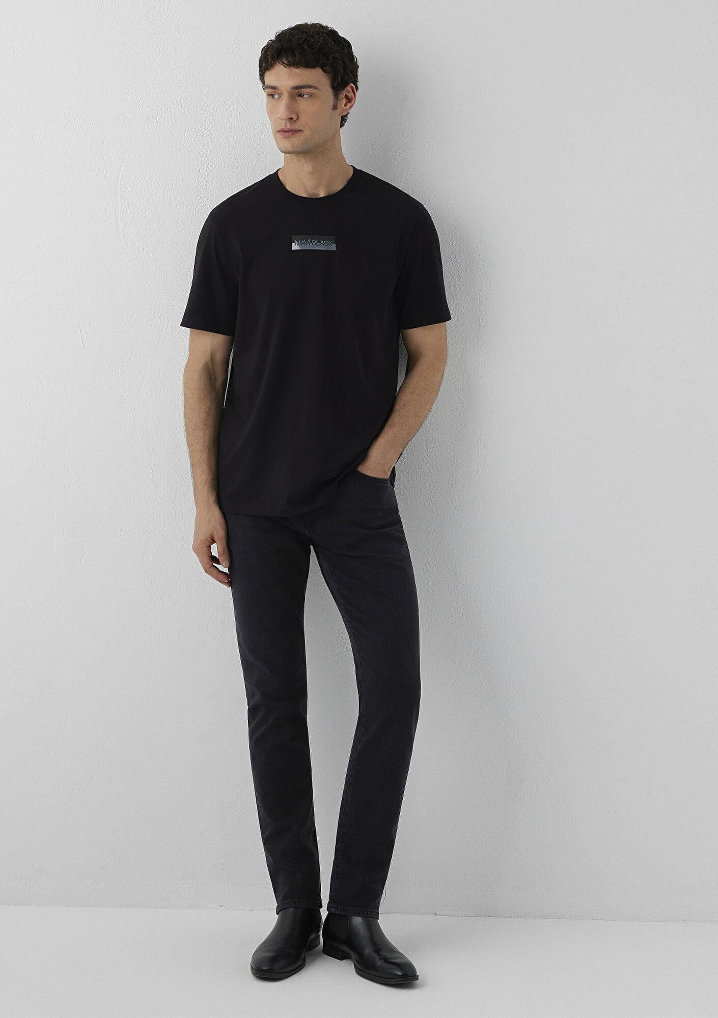 Mavi Mavi Black Siyah Tişört Regular Fit / Normal Kesim 0613539-900