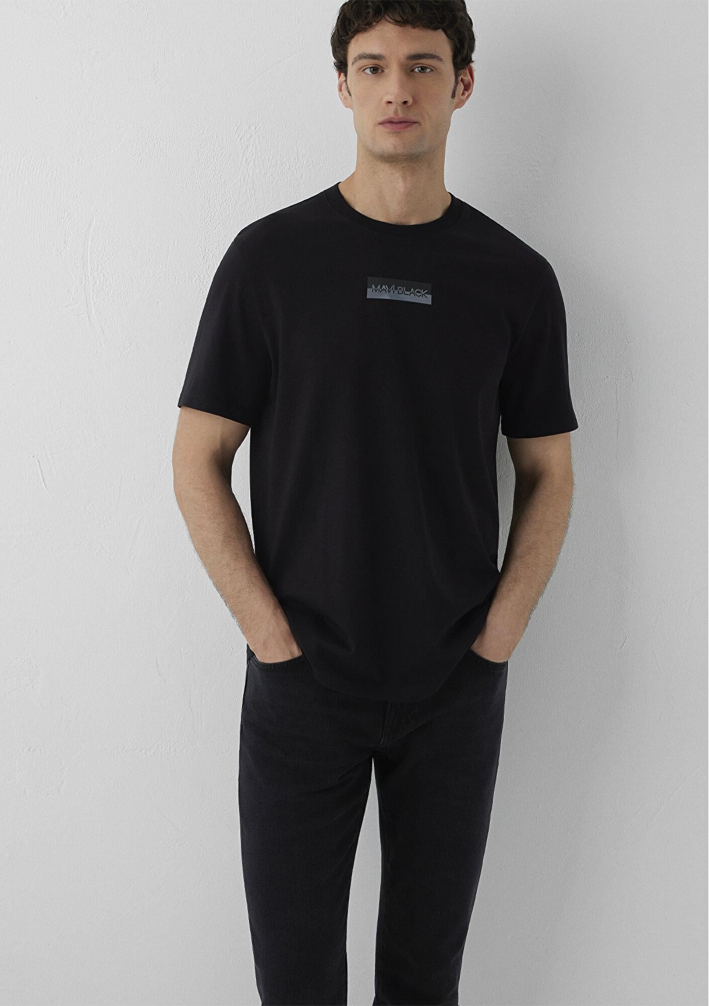 Mavi Mavi Black Siyah Tişört Regular Fit / Normal Kesim 0613539-900
