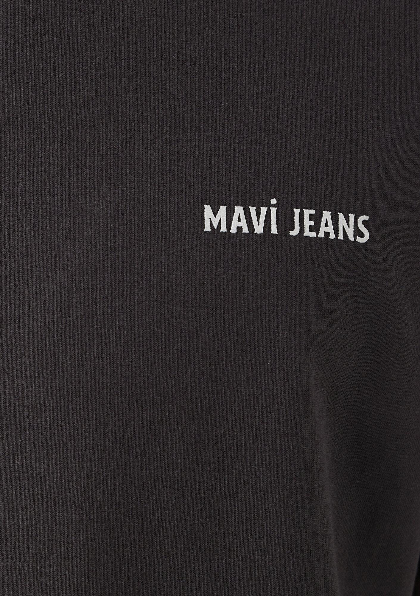 Mavi Mavi Jeans Kahverengi Tişört Loose Fit / Bol Rahat Kesim 0613551-90892