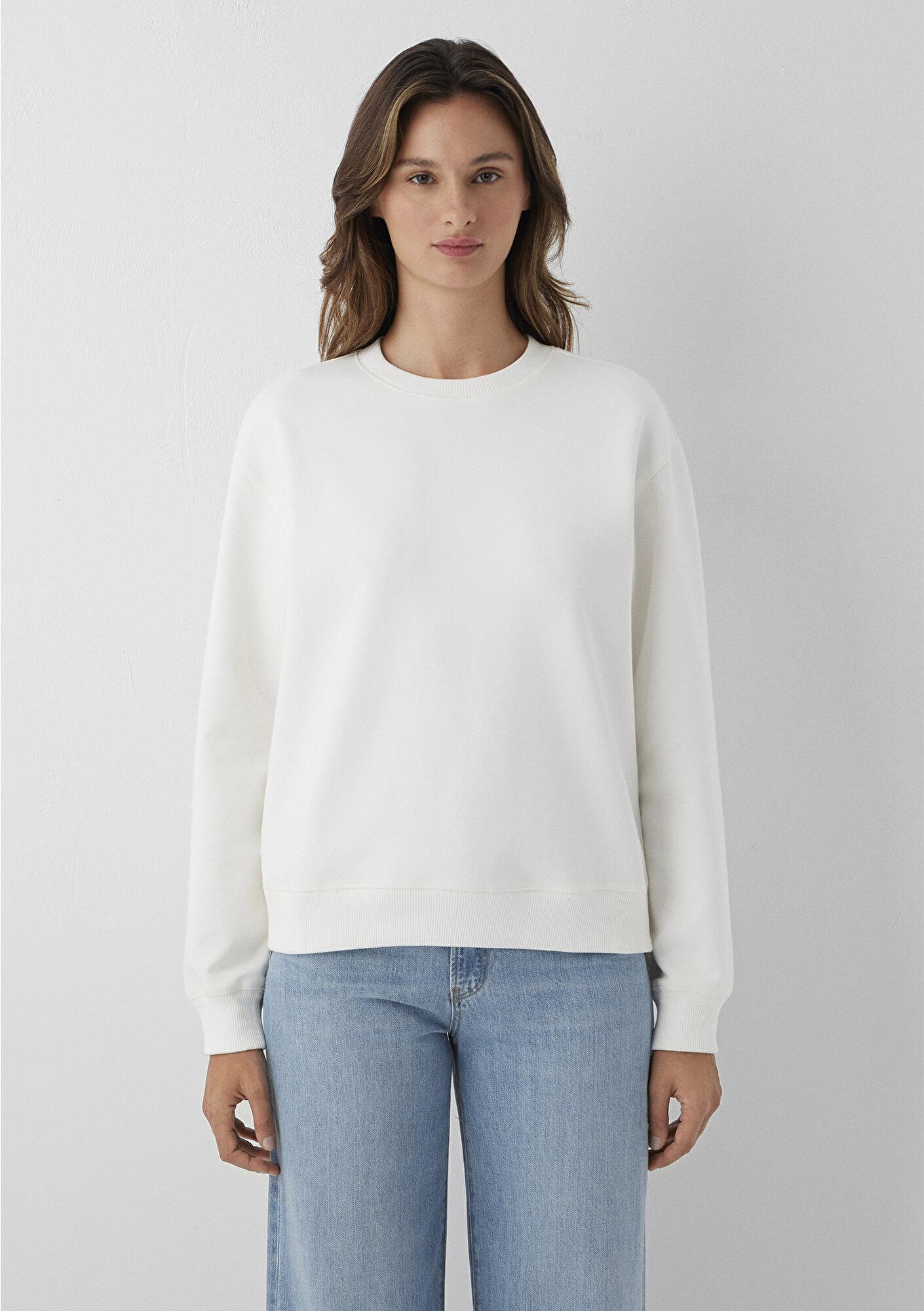 Mavi Beyaz Sweatshirt 1S10571-83043