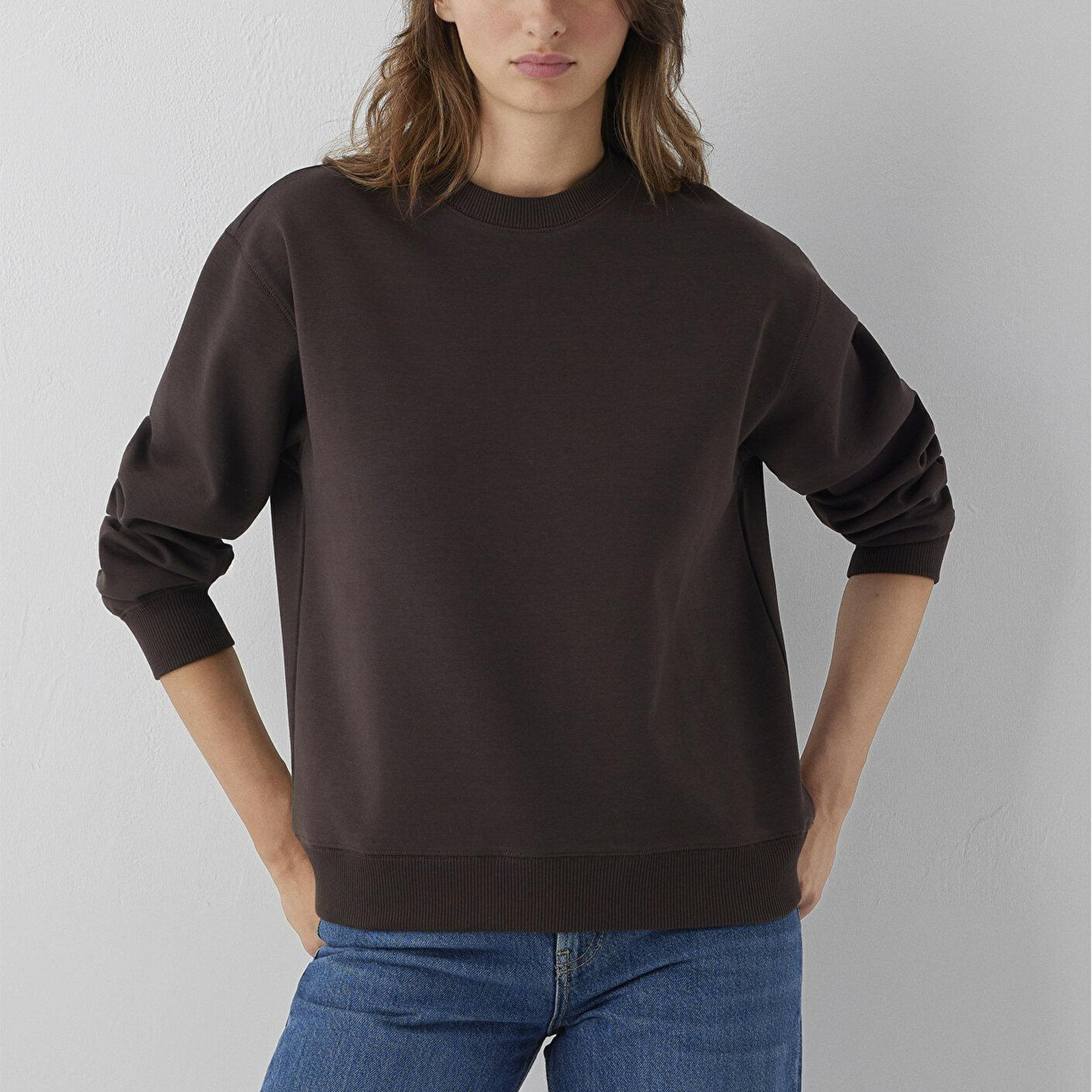 Mavi Kahverengi Sweatshirt 1S10571-70240