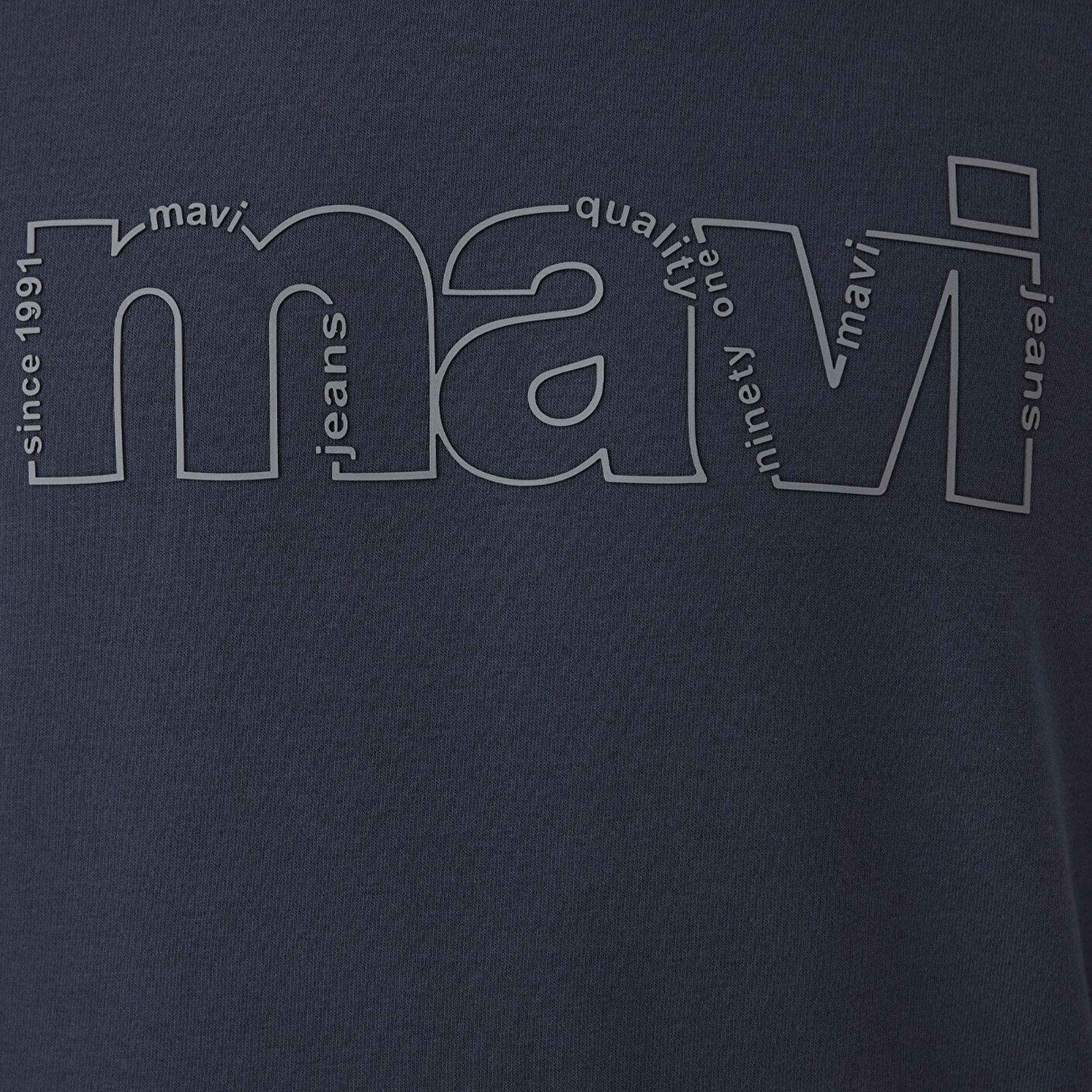 Mavi Kapüşonlu Antrasit Sweatshirt 0S10196-70759