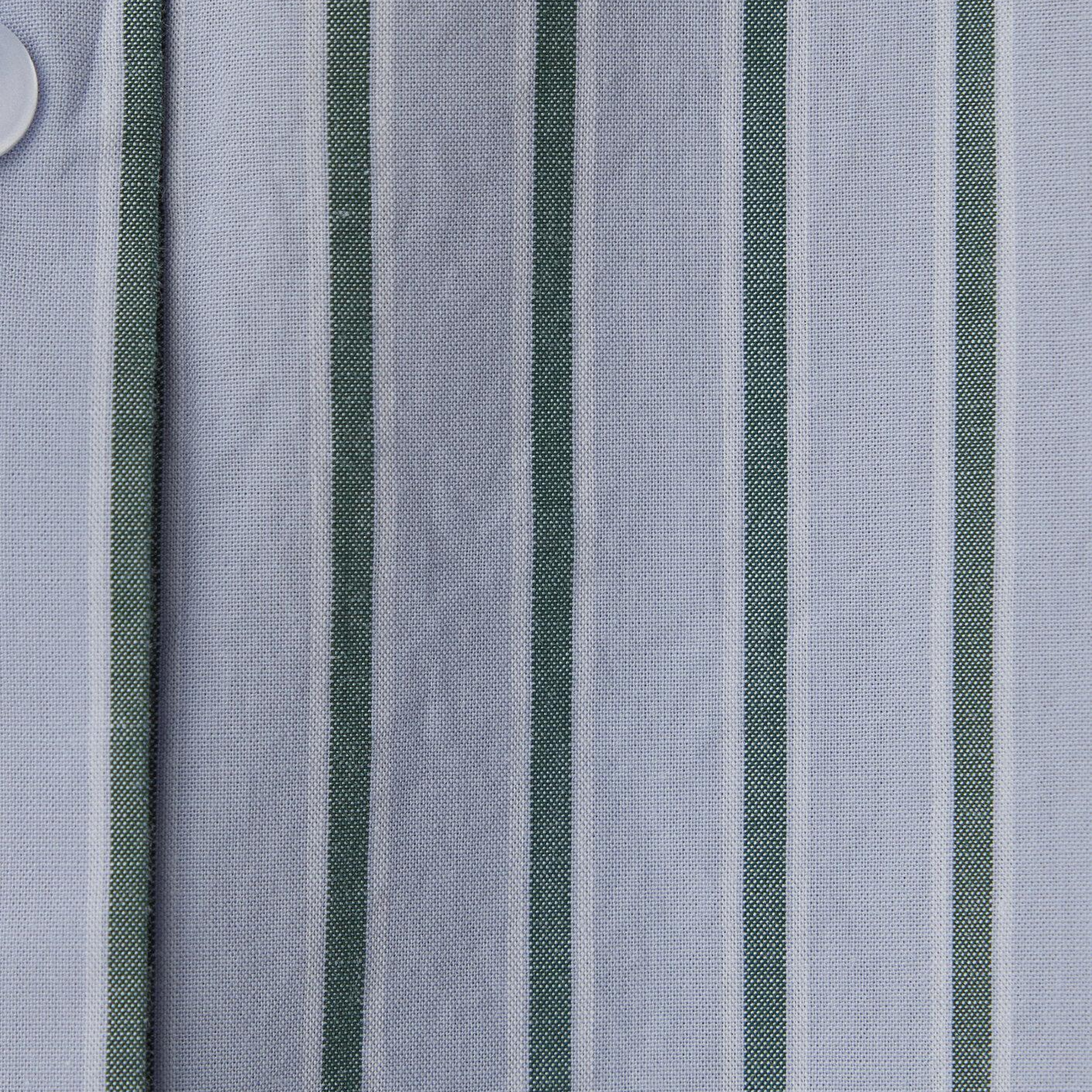 Mavi Çizgili Gömlek Oversize / Geniş Kesim 1211567-84005