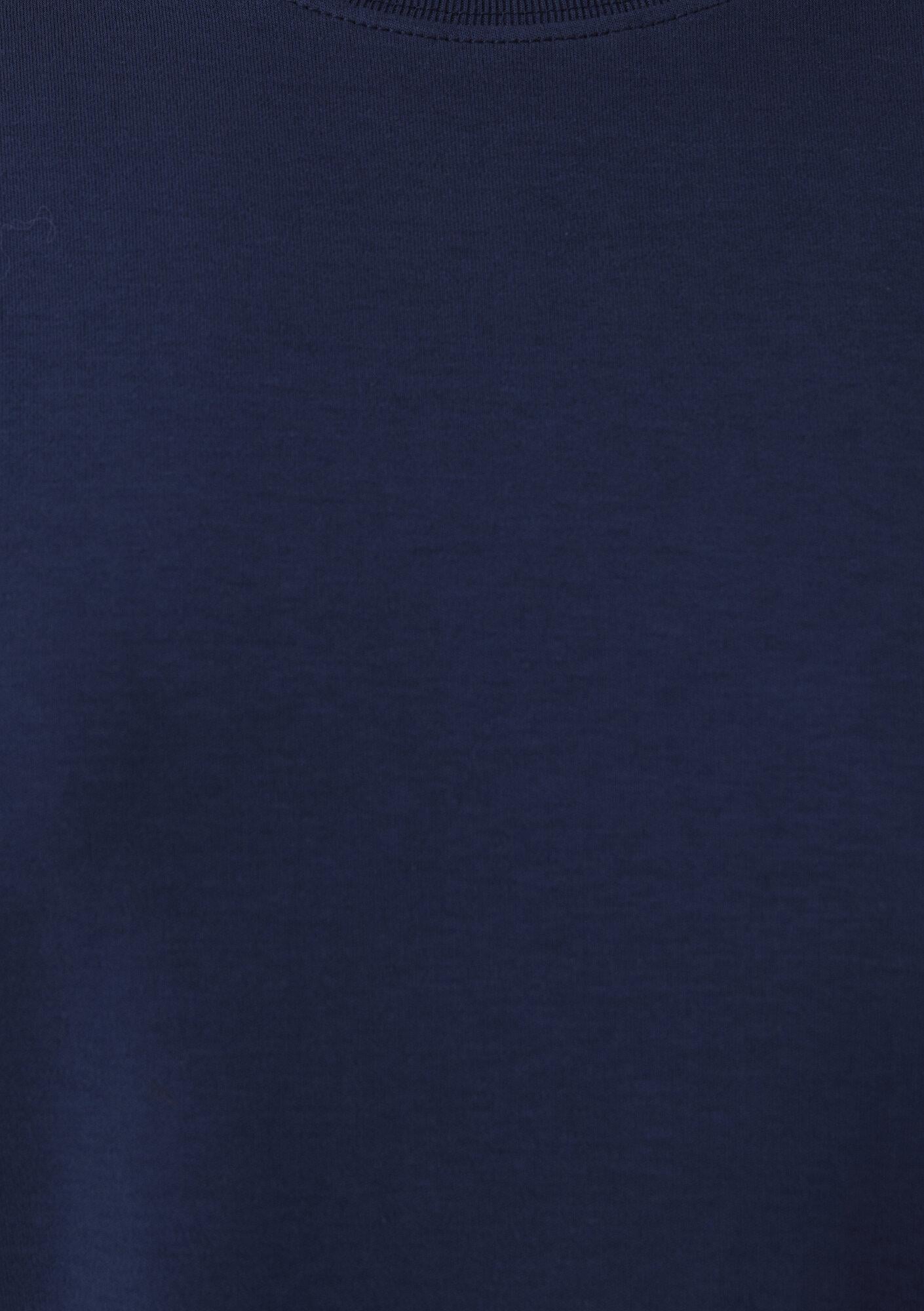 Mavi Lacivert Basic Tişört Loose Fit / Bol Rahat Kesim 1613820-70487