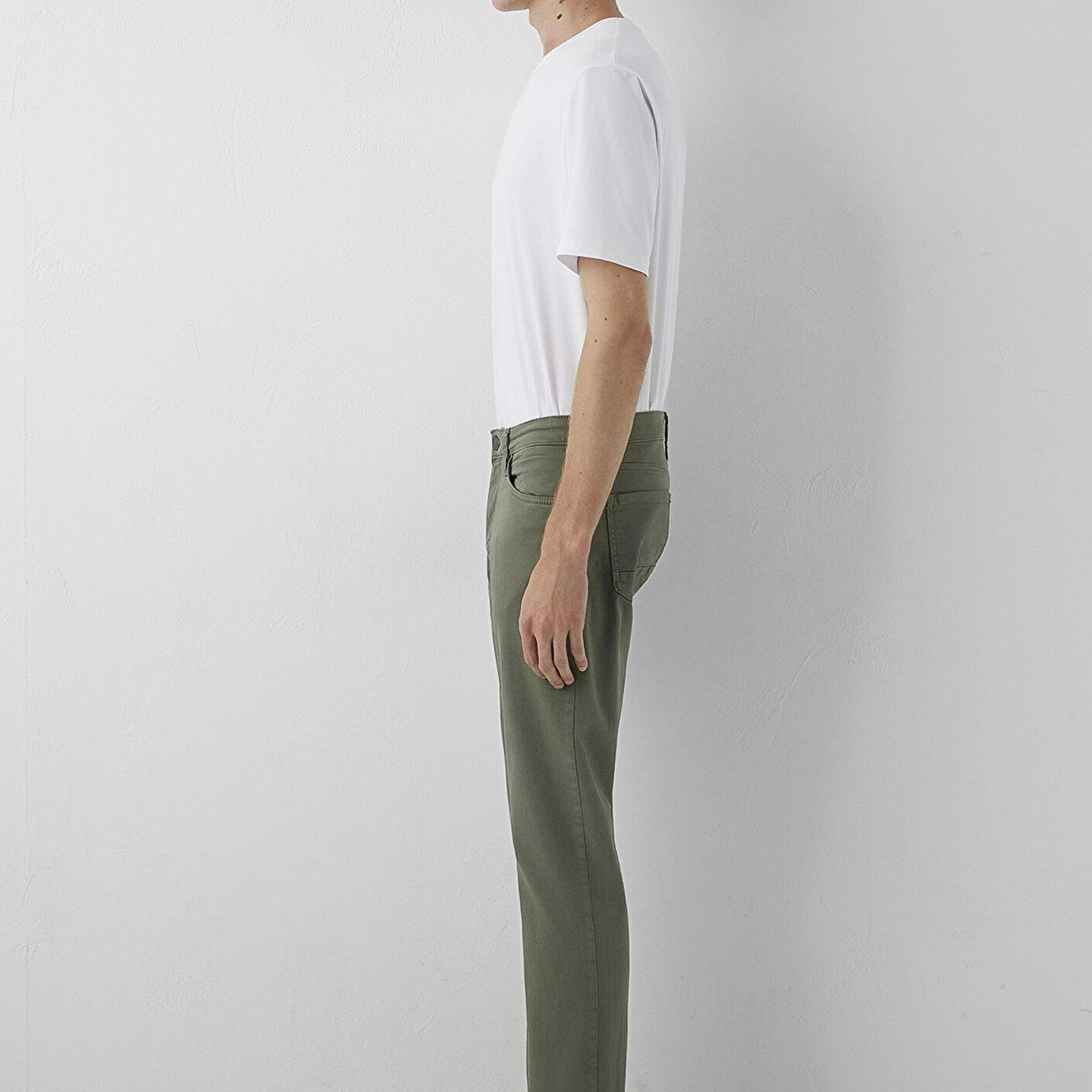 Mavi Martin Haki Gabardin Pantolon 00378A4099