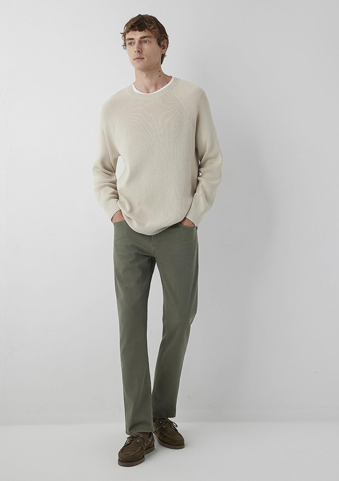 Mavi Martin Haki Gabardin Pantolon 00378A4099