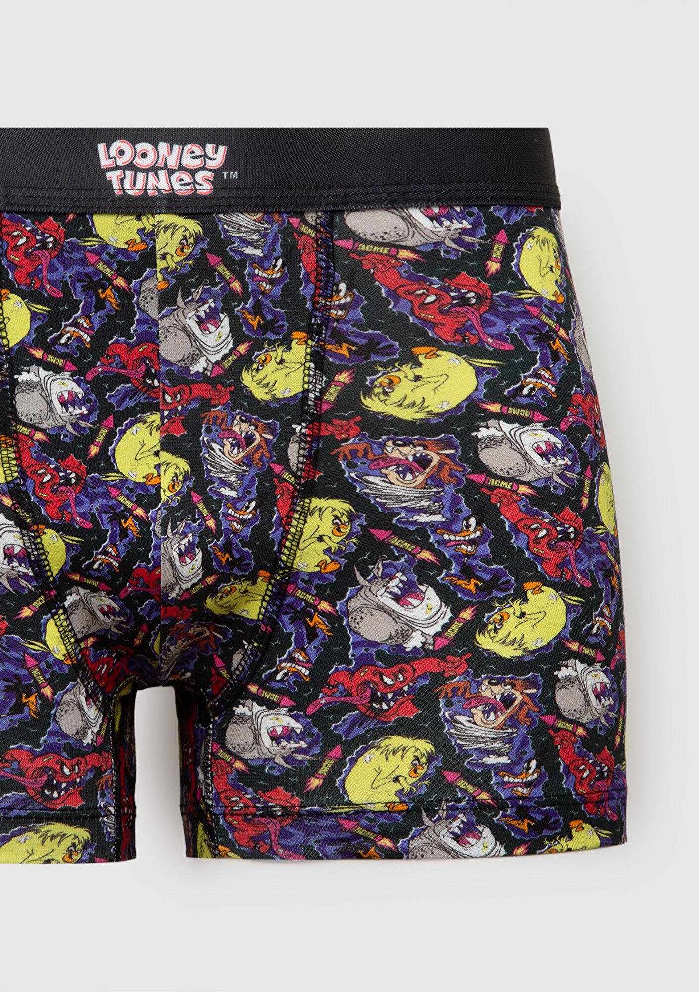 Mavi Looney Tunes Baskılı Boxer 0912455-70789