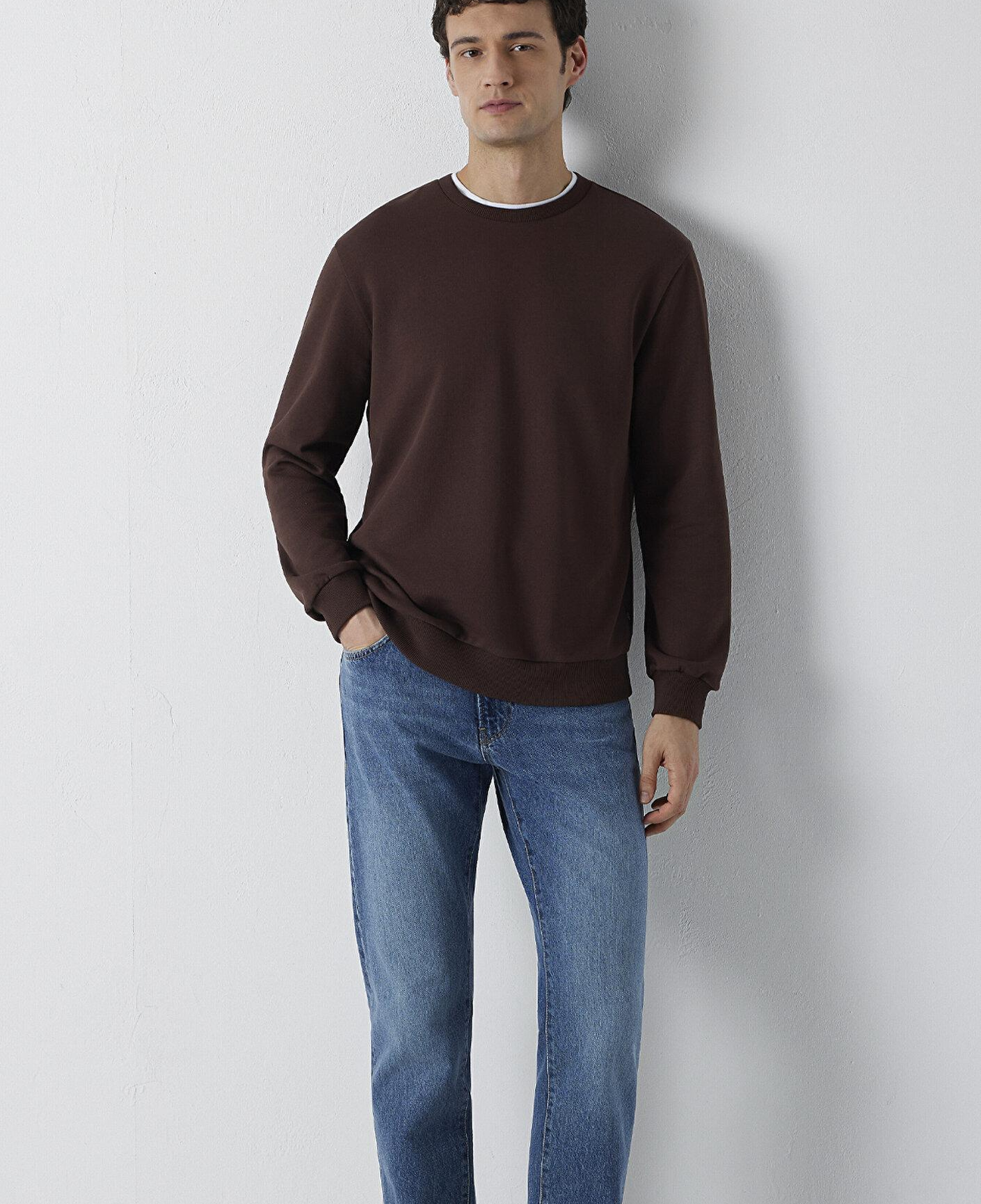 Mavi Kahverengi Sweatshirt 0S10457-88062