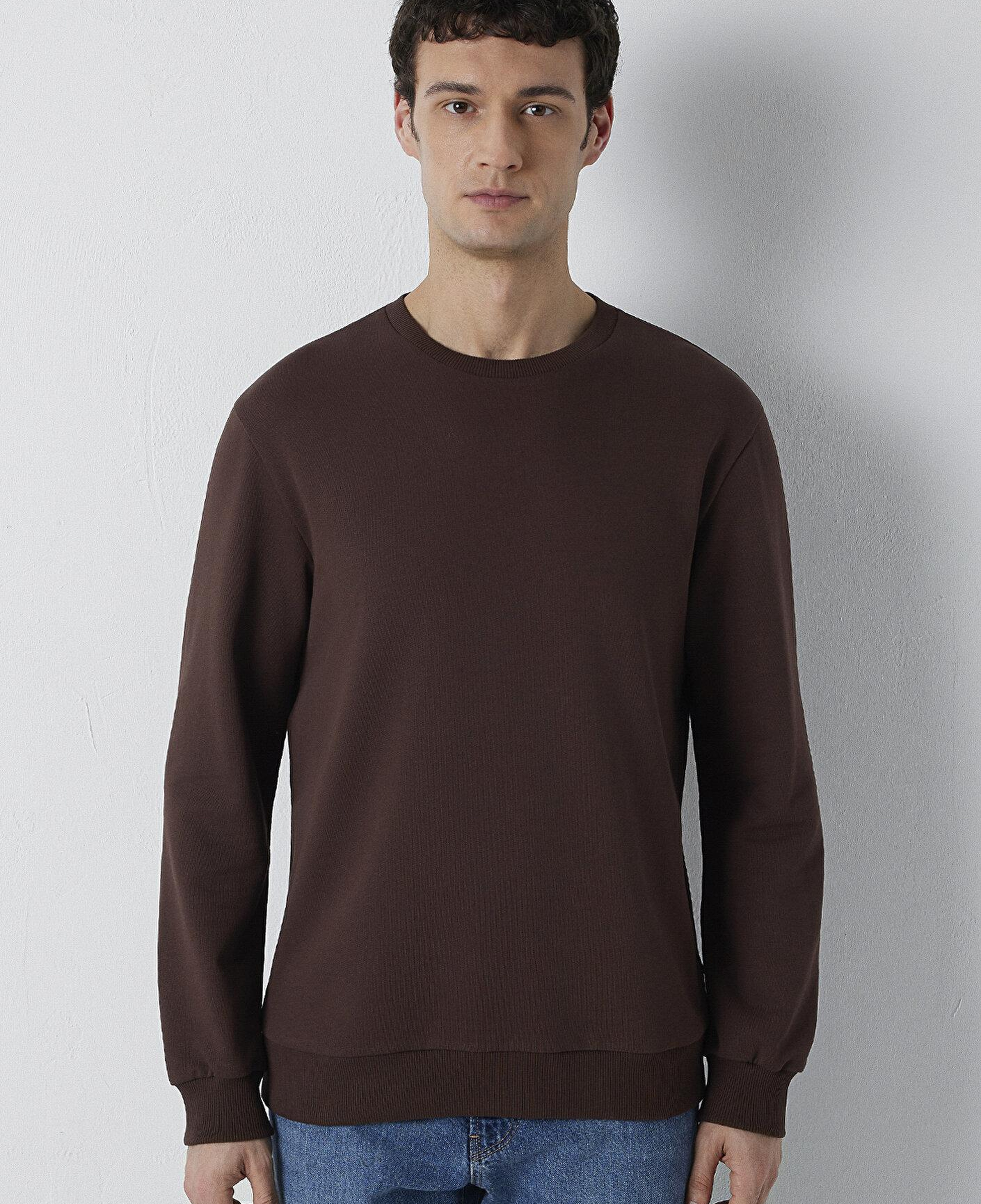 Mavi Kahverengi Sweatshirt 0S10457-88062