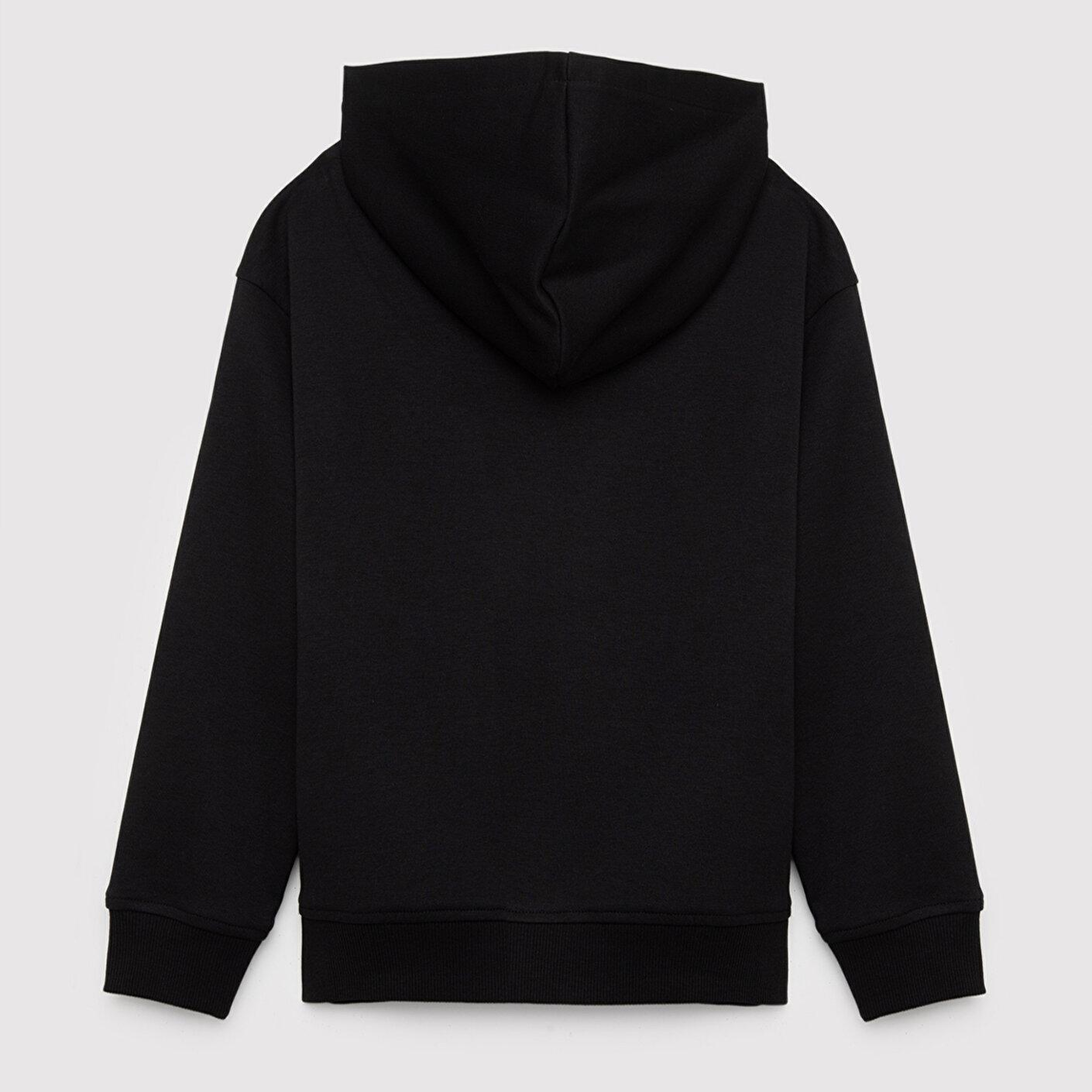 Mavi Kapüşonlu Siyah Sweatshirt 6S10217-900