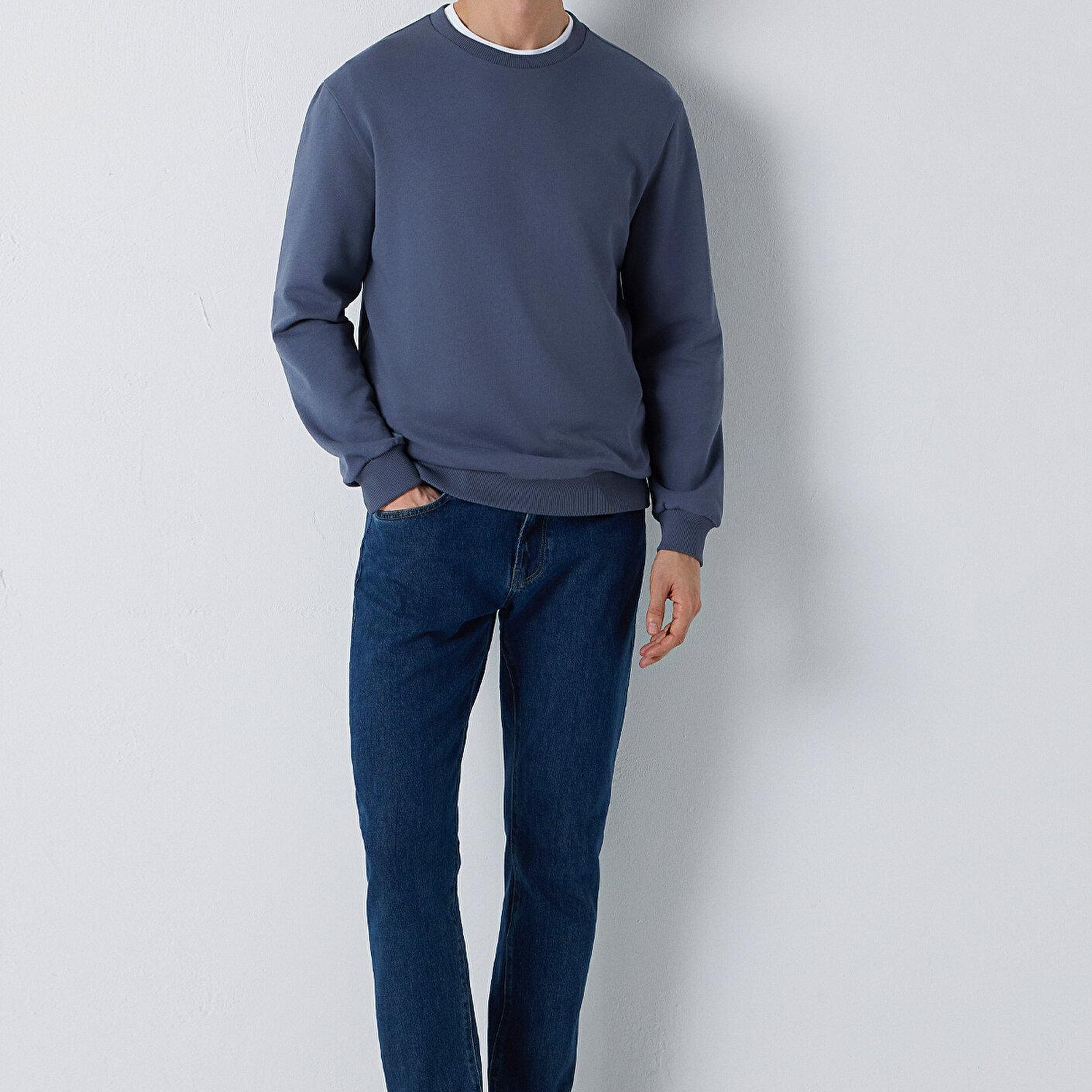 Mavi Lacivert Sweatshirt 0S10457-80776