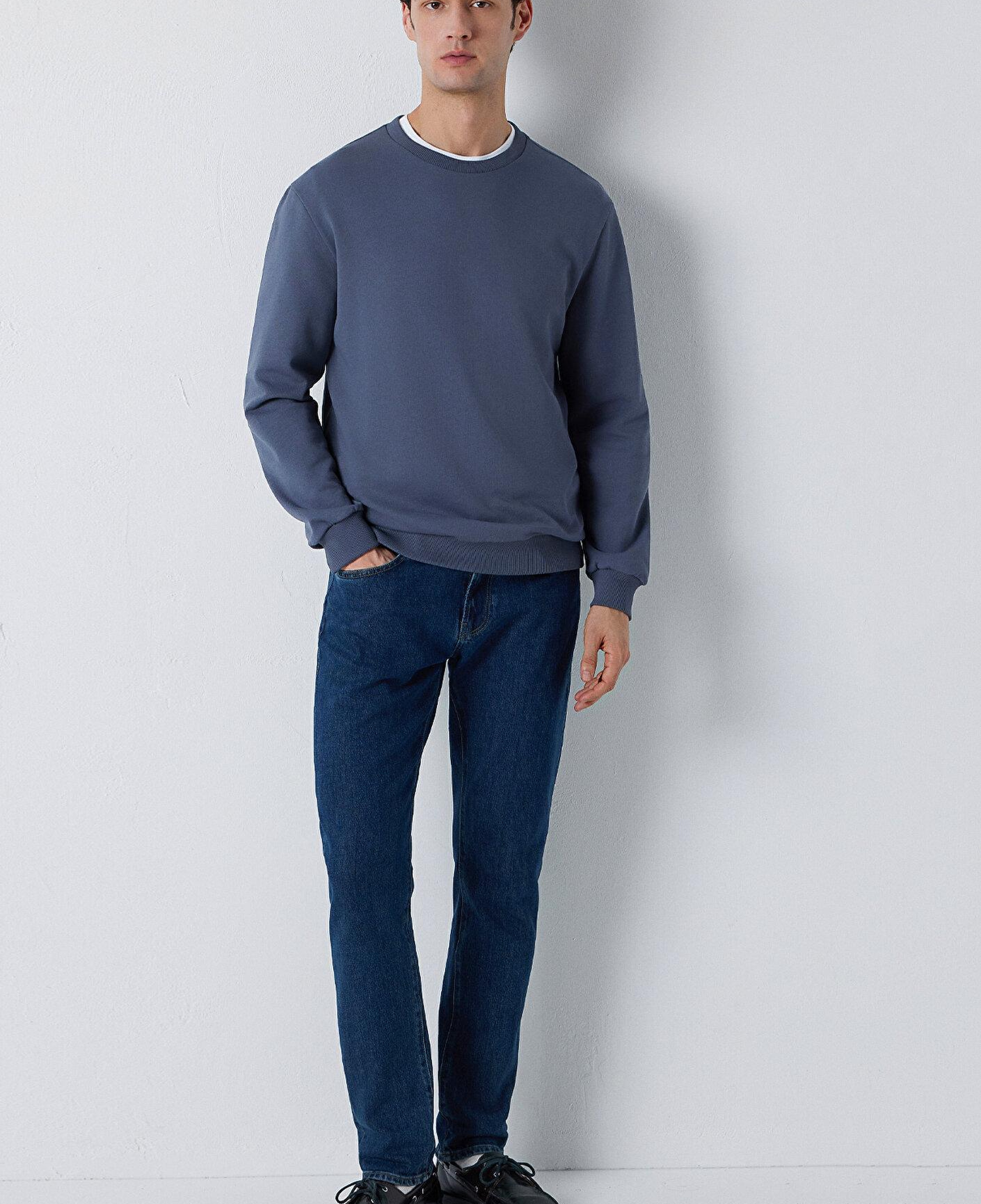 Mavi Lacivert Sweatshirt 0S10457-80776