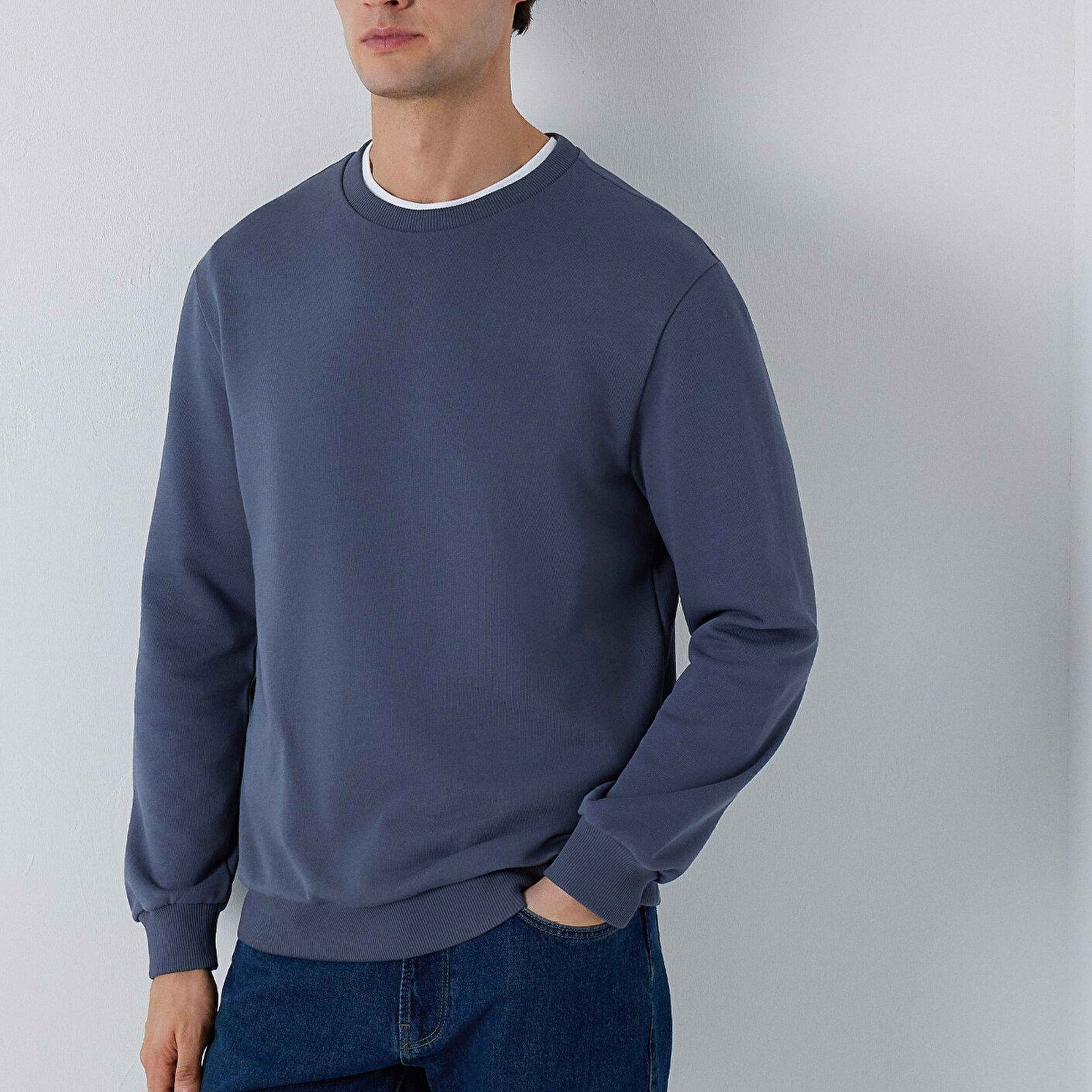 Mavi Lacivert Sweatshirt 0S10457-80776