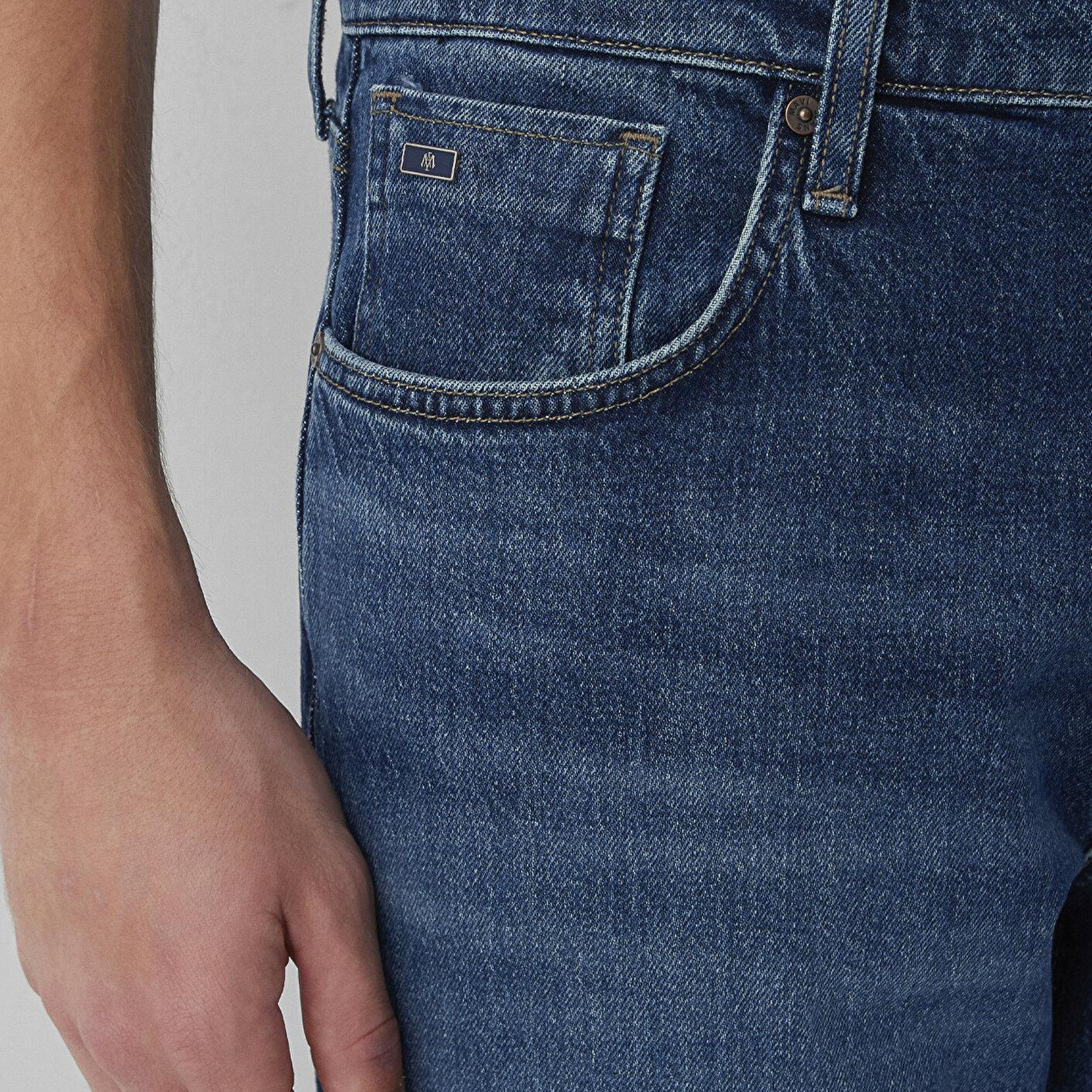 Mavi MARLON Classic Denim Koyu Mavi Denim Pantolon 0019166-90387