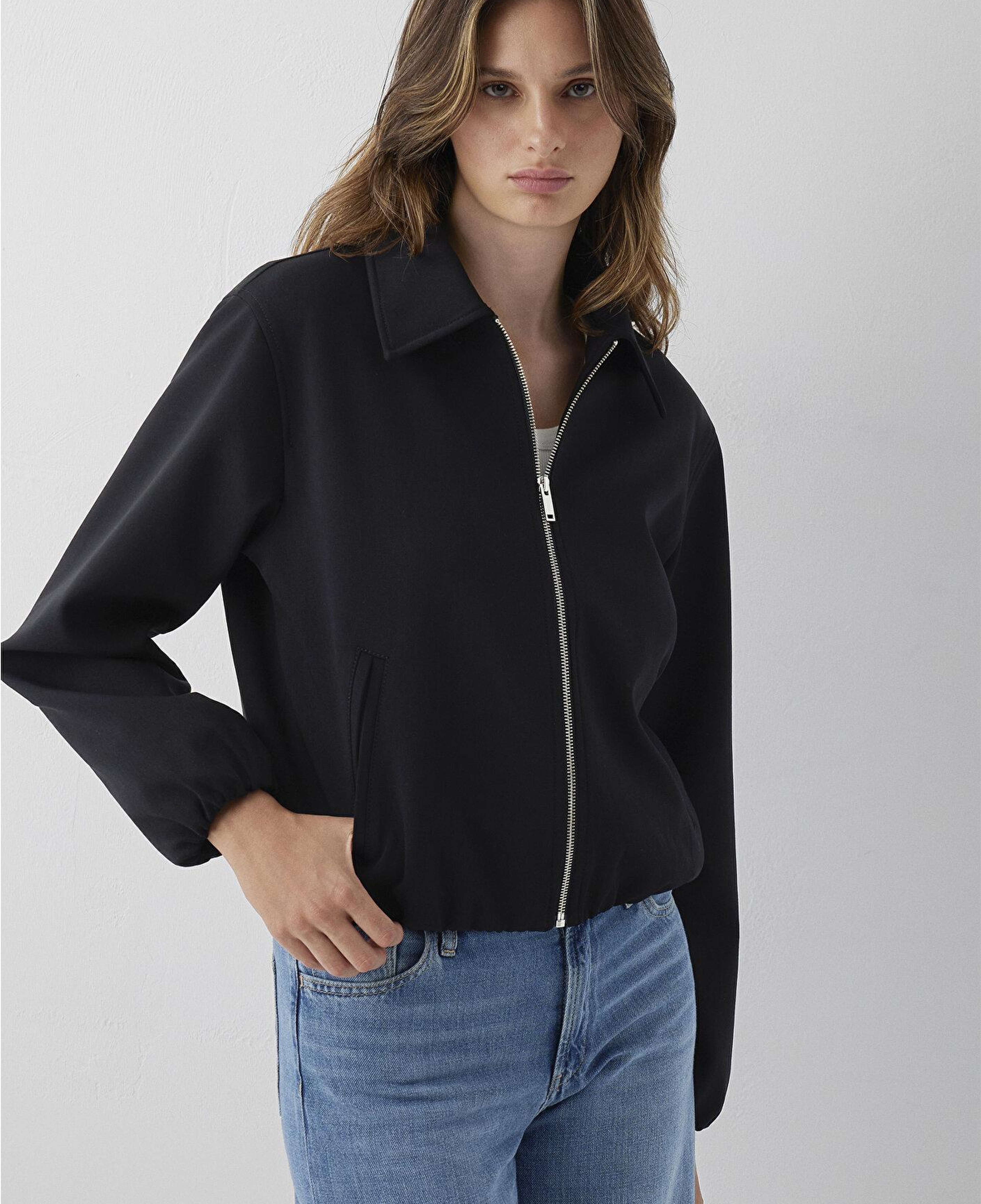 Mavi Siyah Ceket Loose Fit / Bol Rahat Kesim 1110919-900