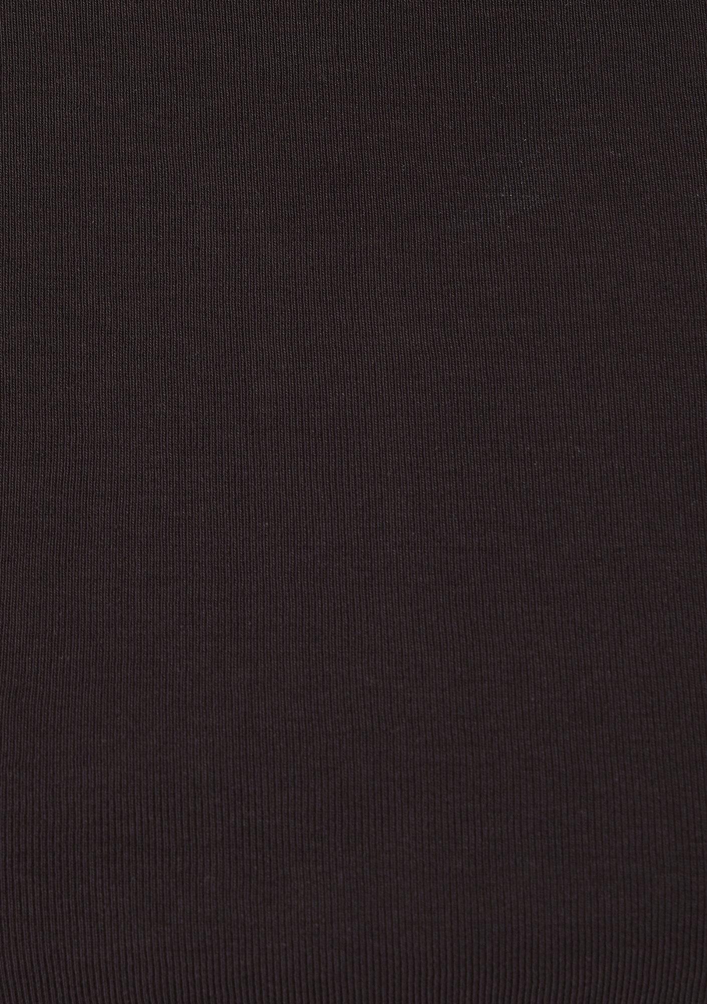 Mavi Kahverengi Basic Tişört Crop / Kısa Kesim 1600814-70240