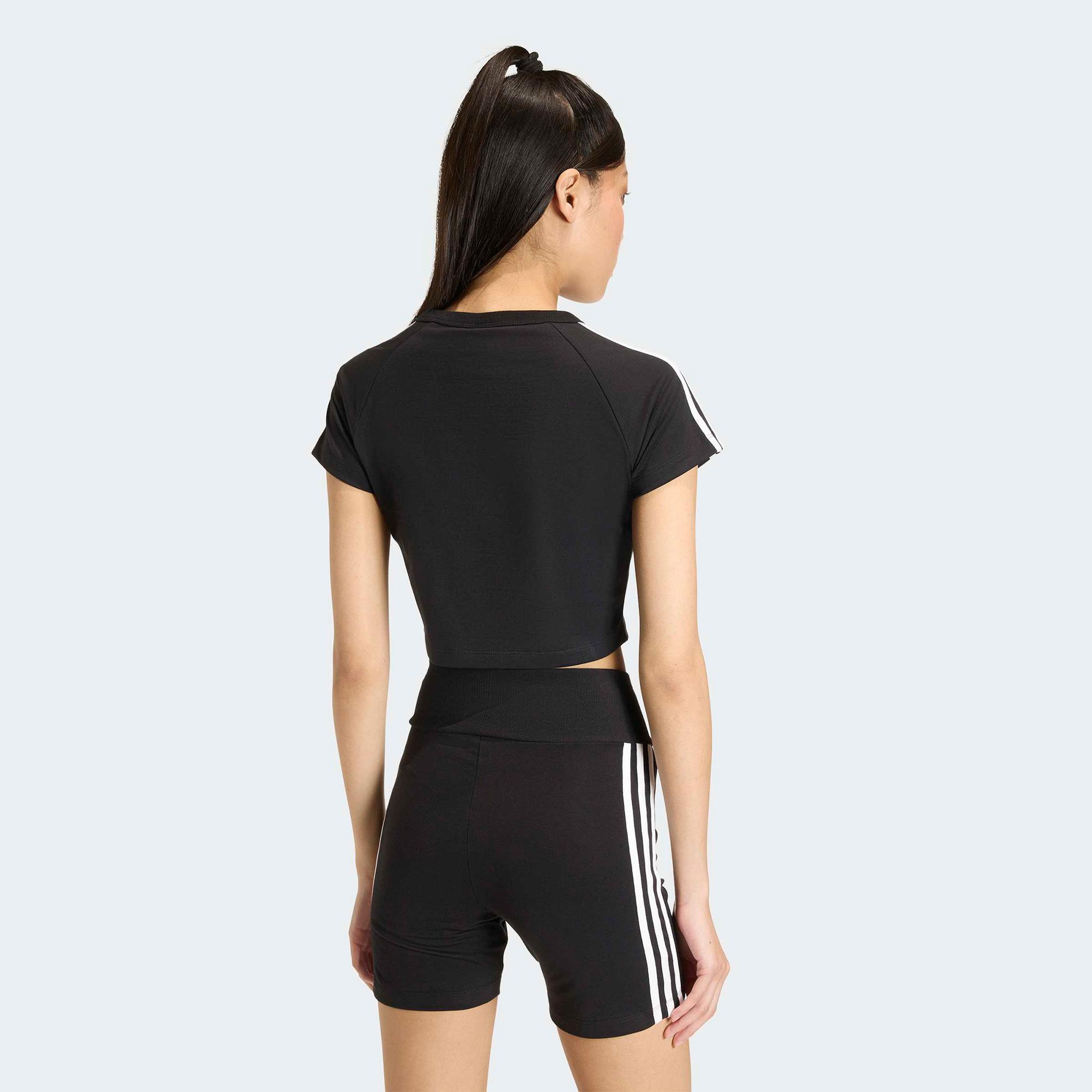 adidas Superstar Track Baby Kadın Siyah T-Shirt