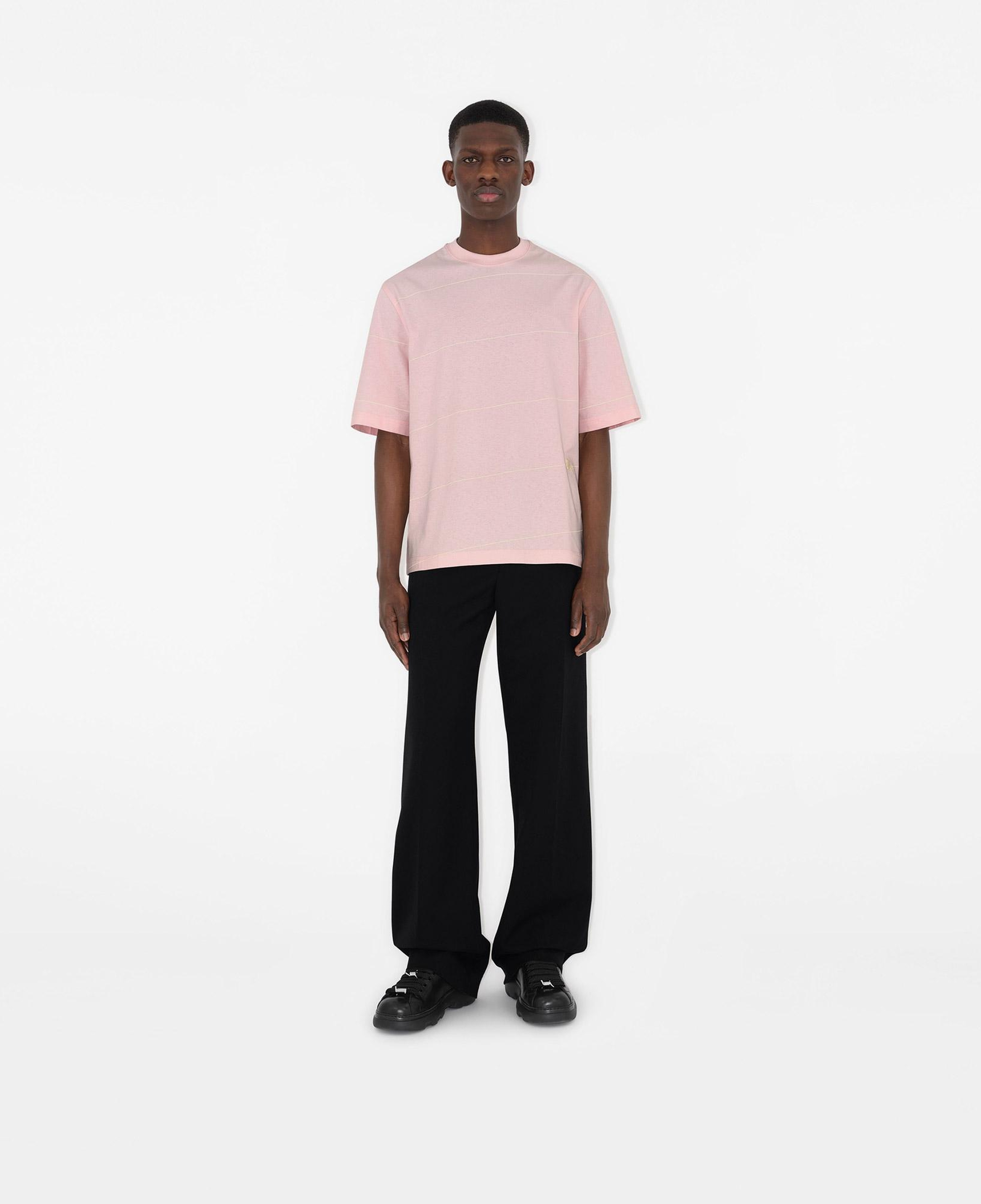 Burberry Erkek Pembe Tshirt