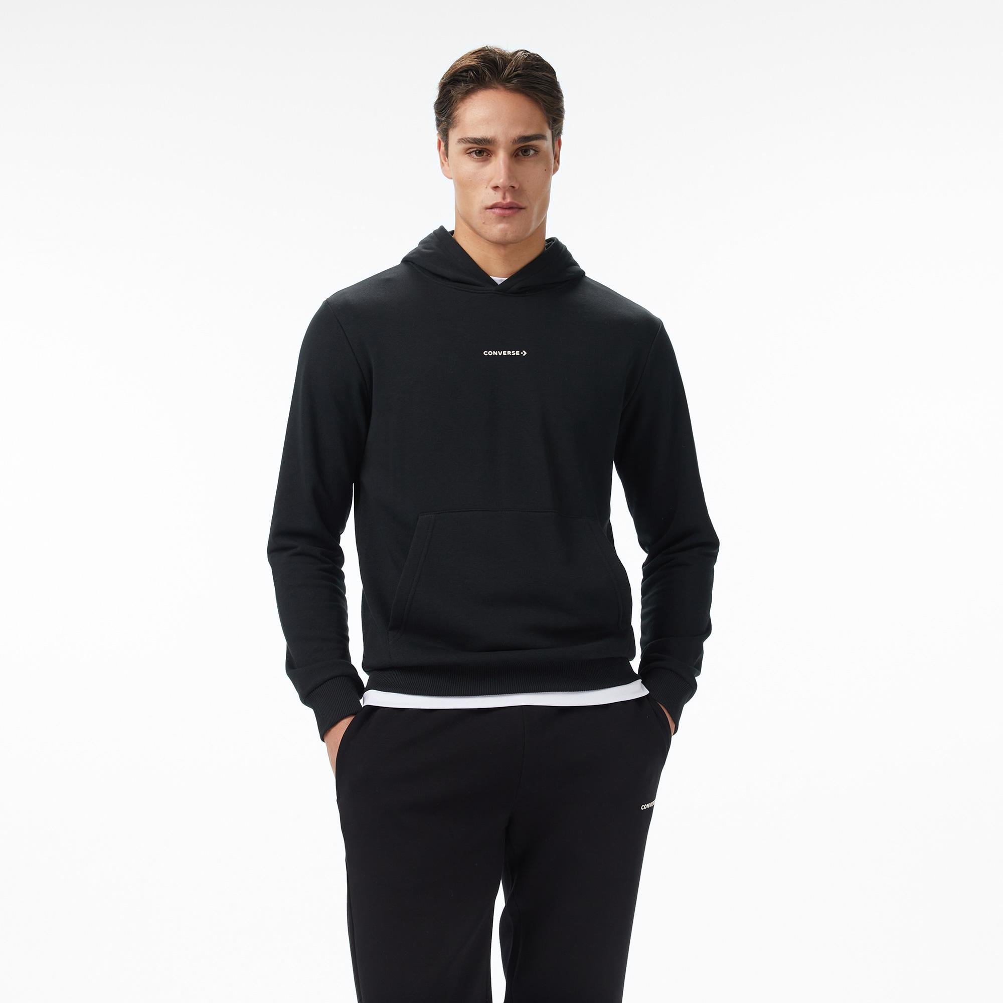Converse Erkek Siyah Sweatshirt