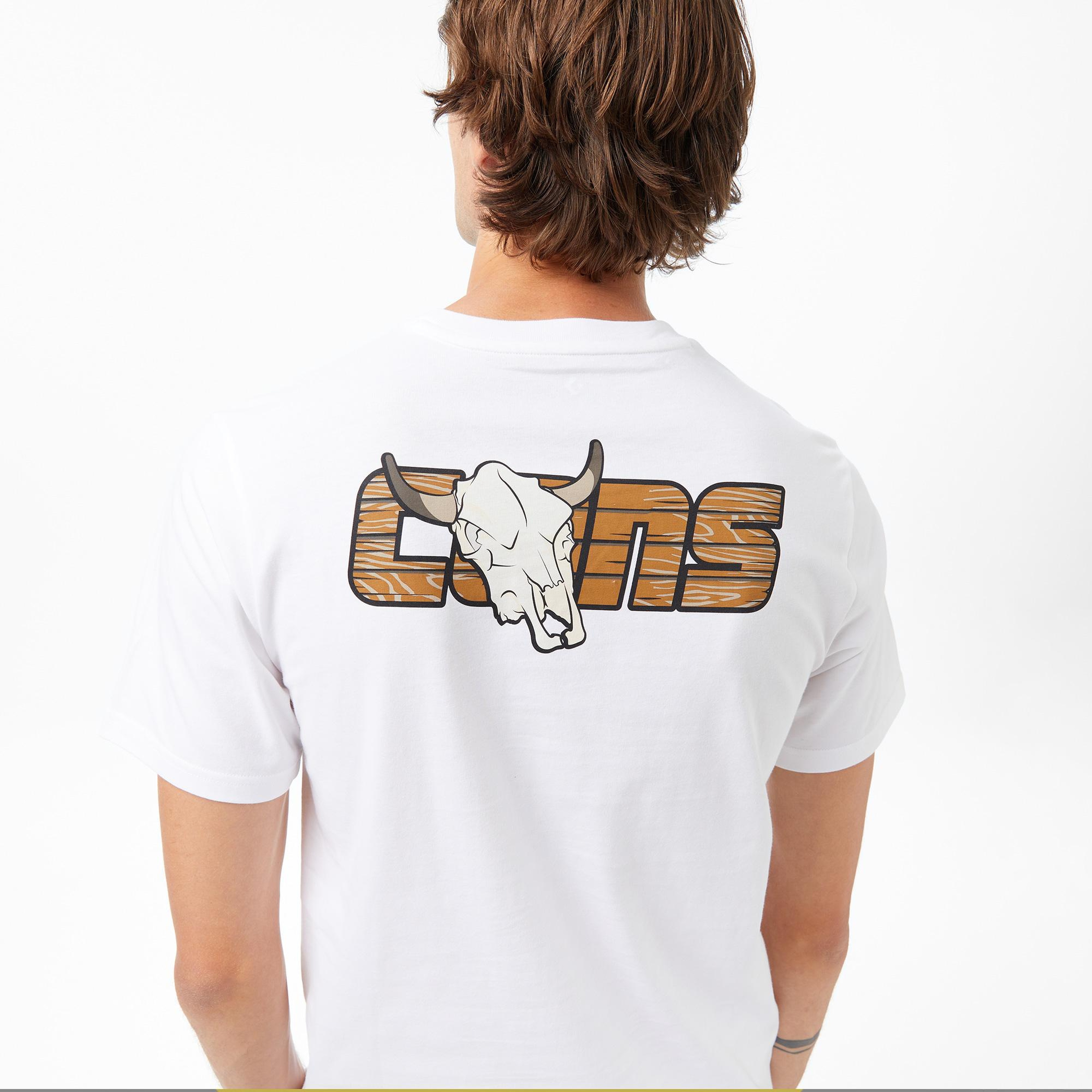 Converse Baskılı Erkek Beyaz T-Shirt