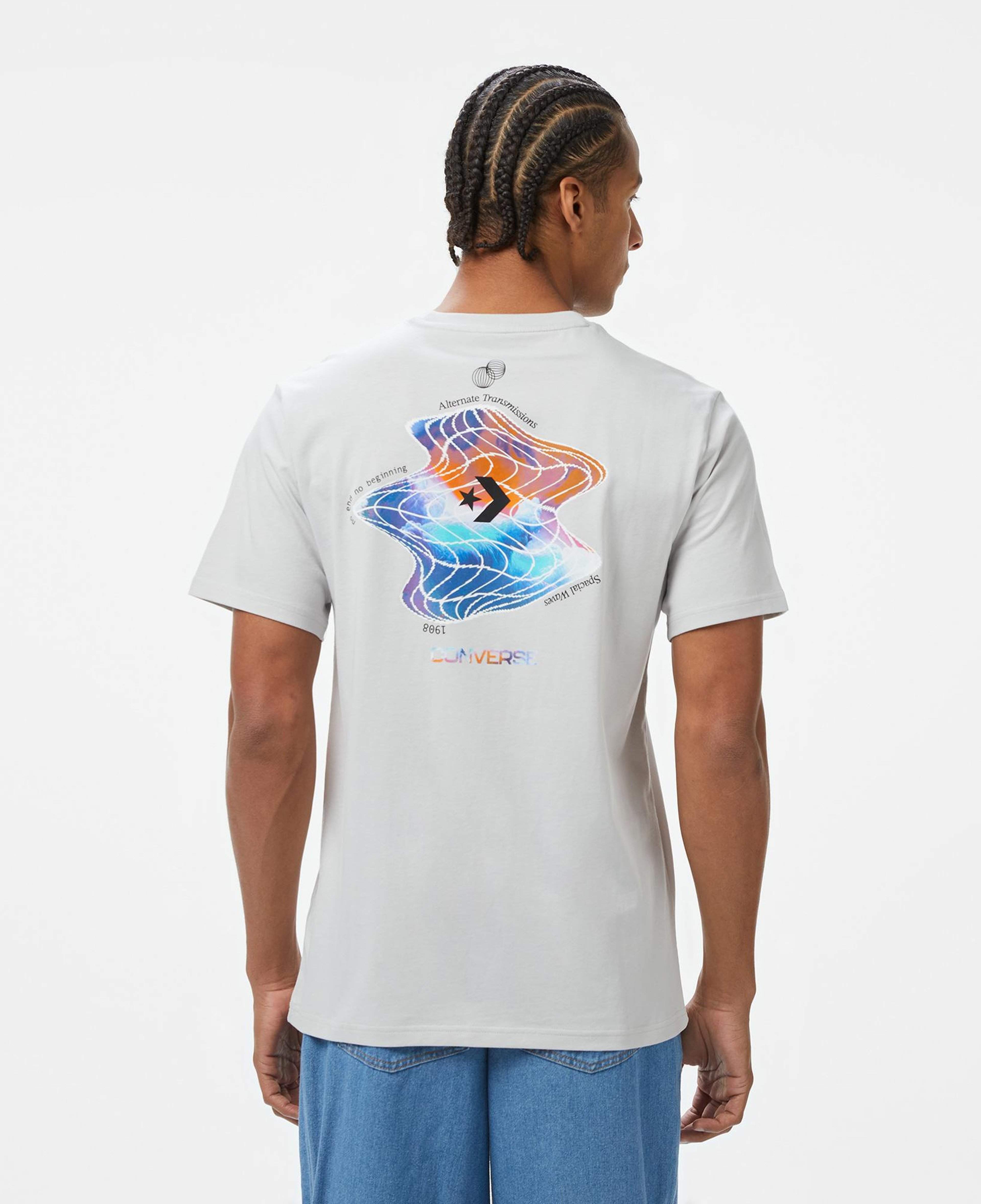 Converse Loose Fit Erkek Grafik Baskılı T-Shirt