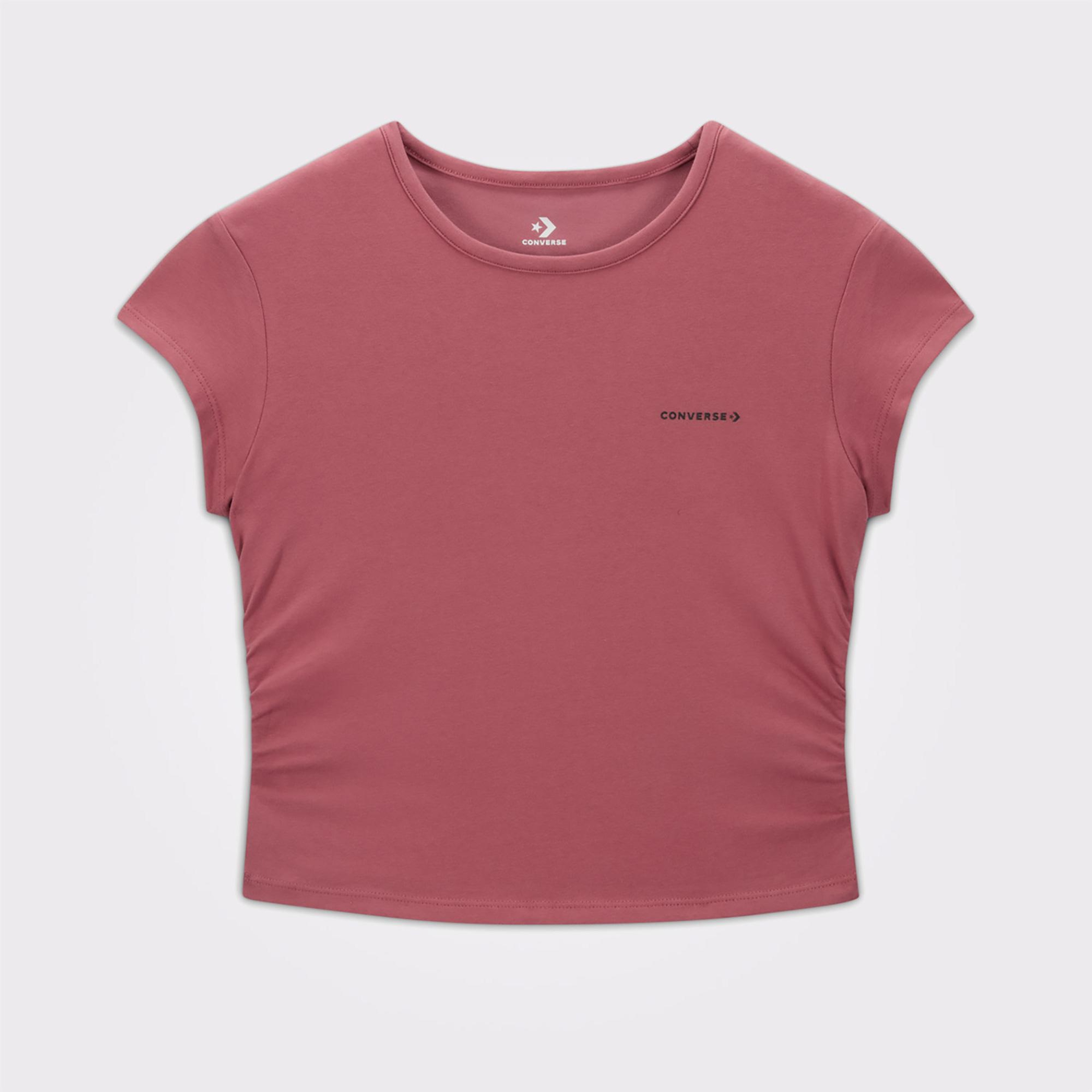 Converse Wordmark Kadın Siyah T-Shirt