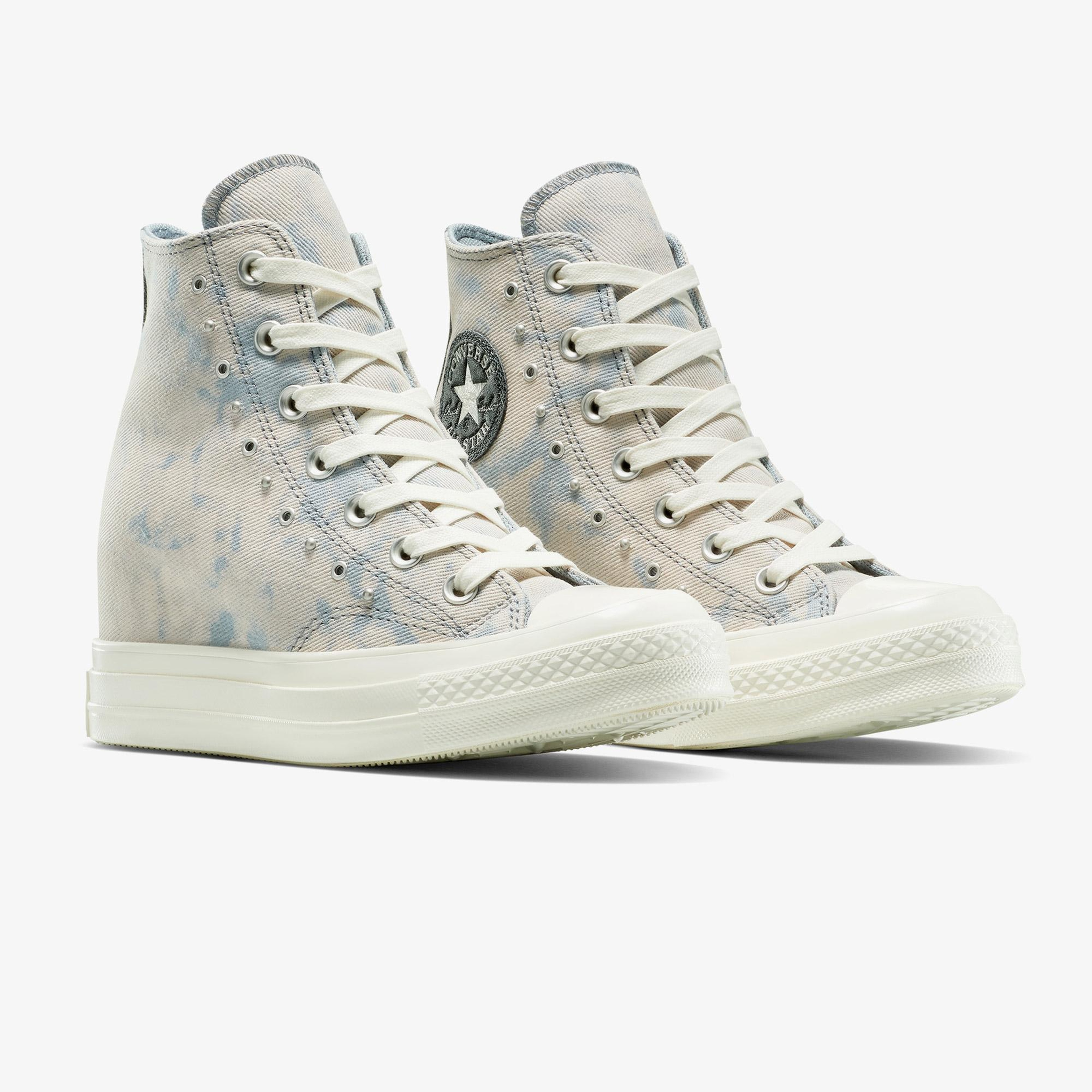 Converse Chuck 70 Wedge Platform Unisex Mavi Sneaker