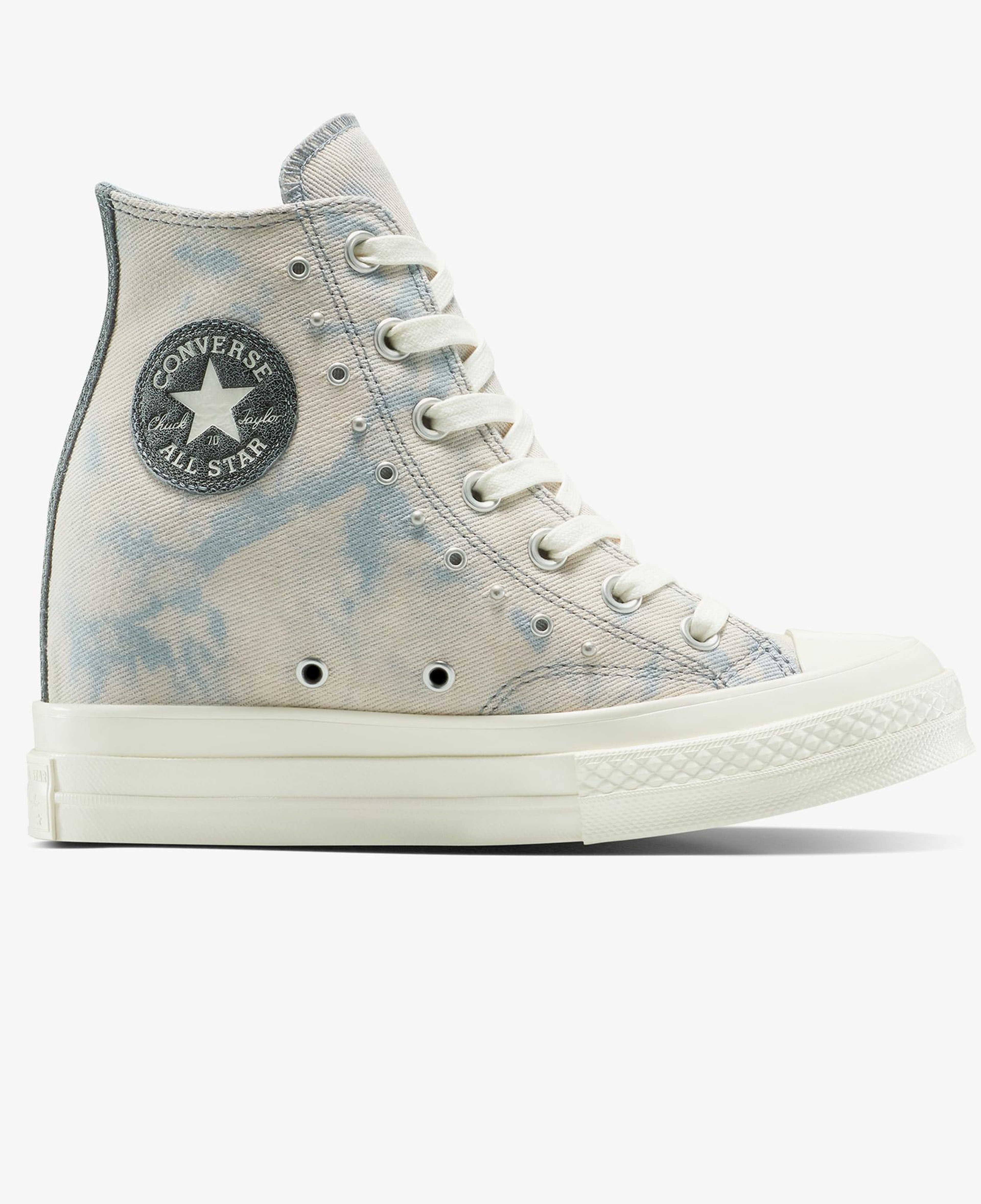 Converse Chuck 70 Wedge Platform Unisex Mavi Sneaker