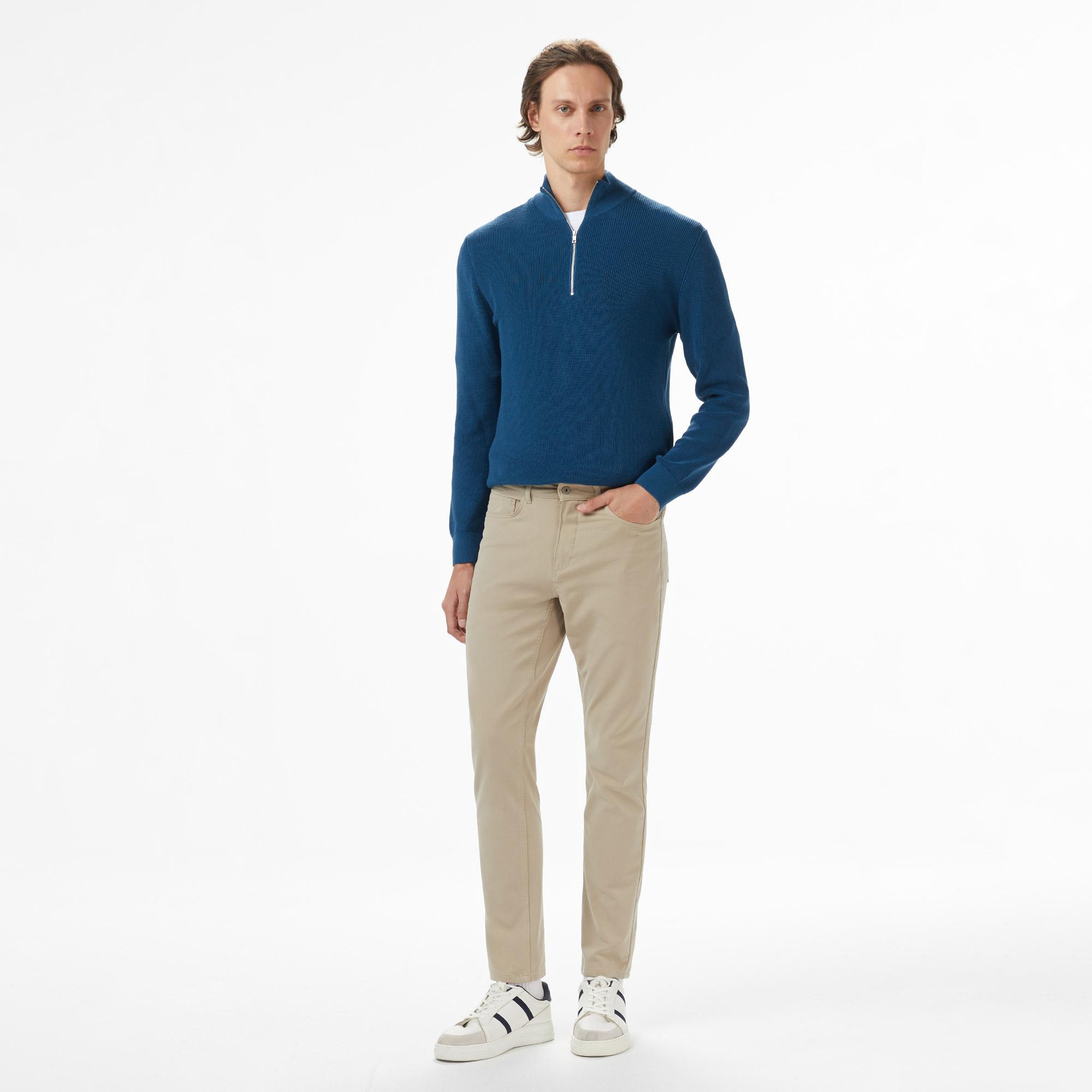 Nautica Erkek Mavi Classic Fit Kazak