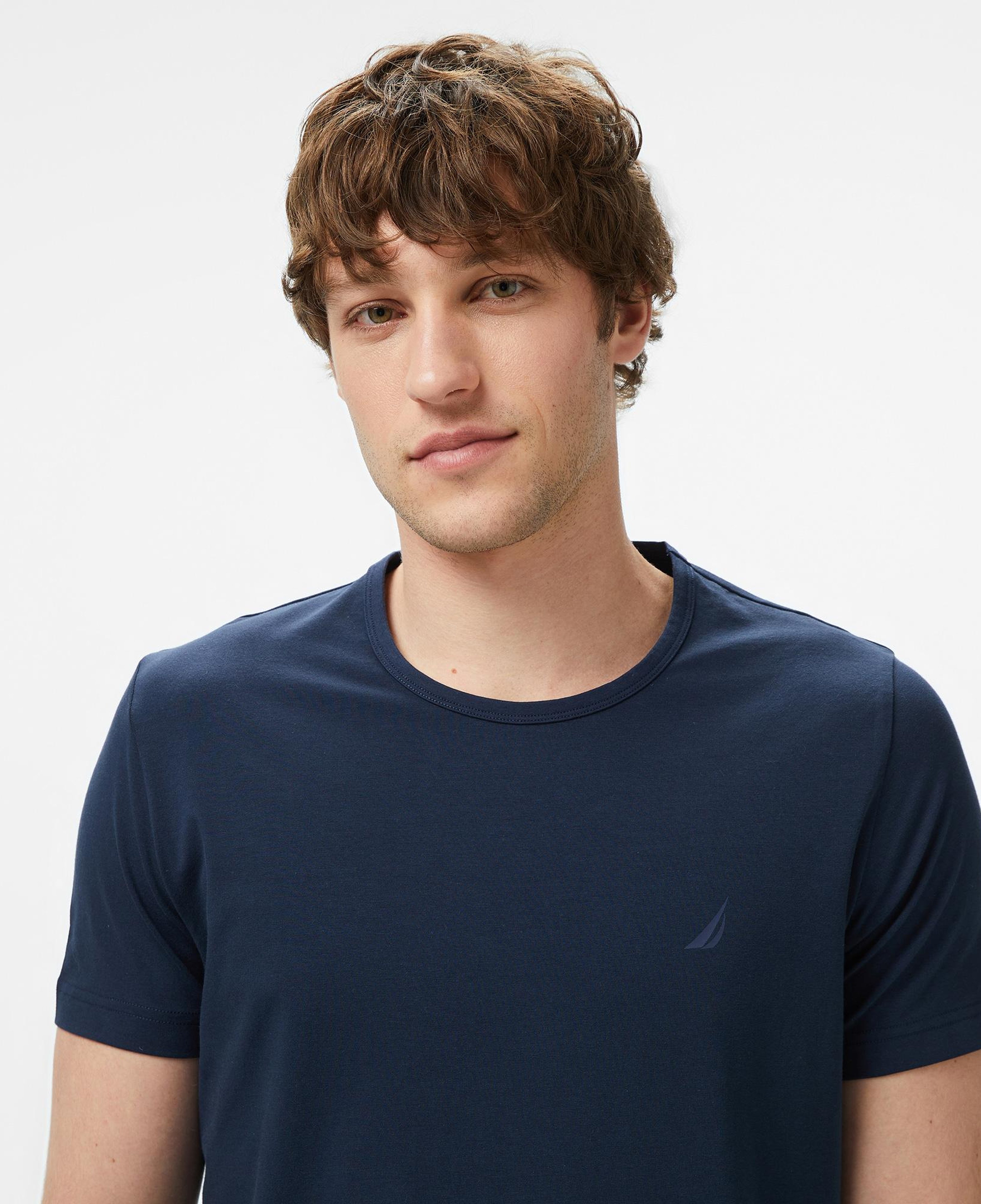 Nautica Erkek Lacivert Regular Fit T-Shirt