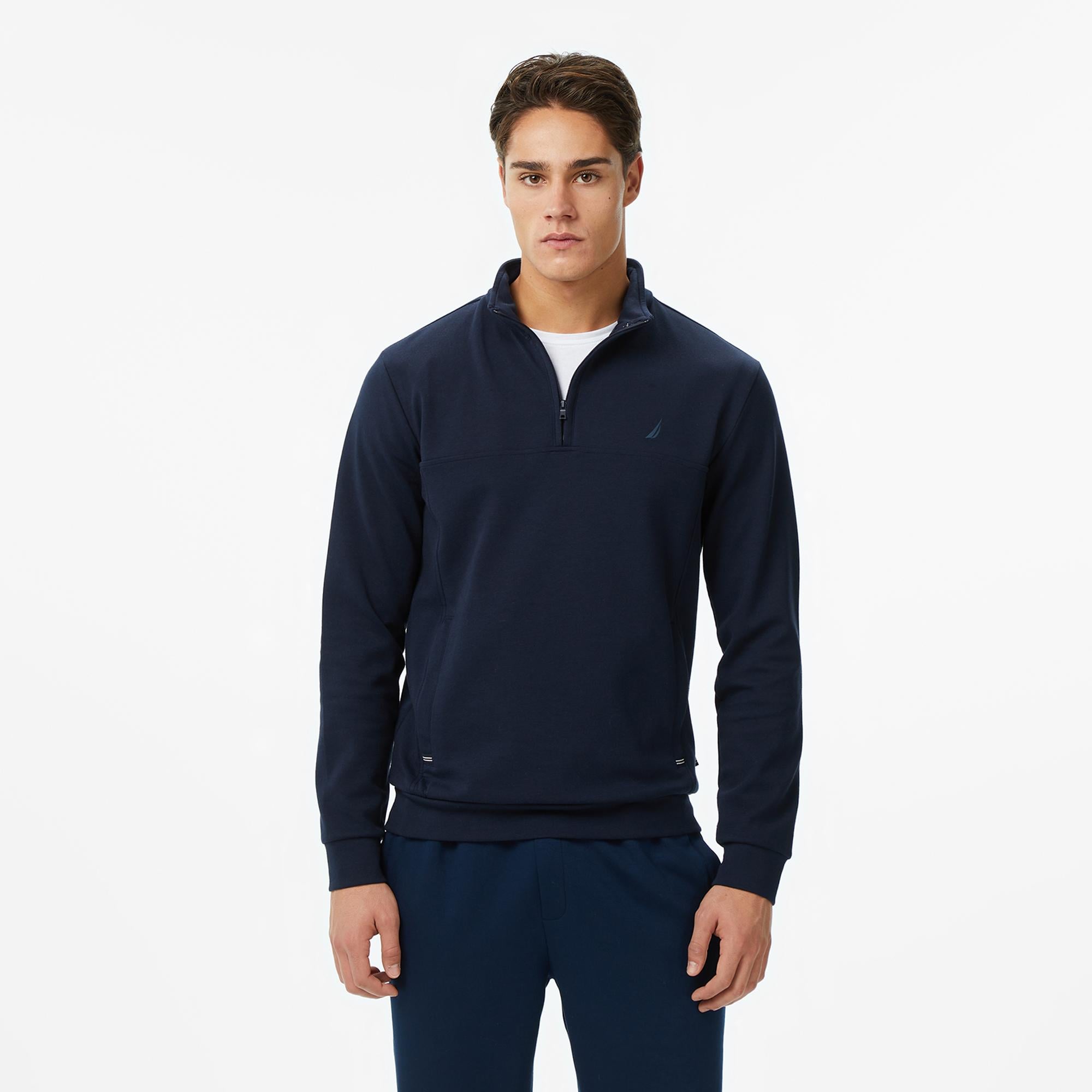 Nautica Erkek Gri Classic Fit Kazak