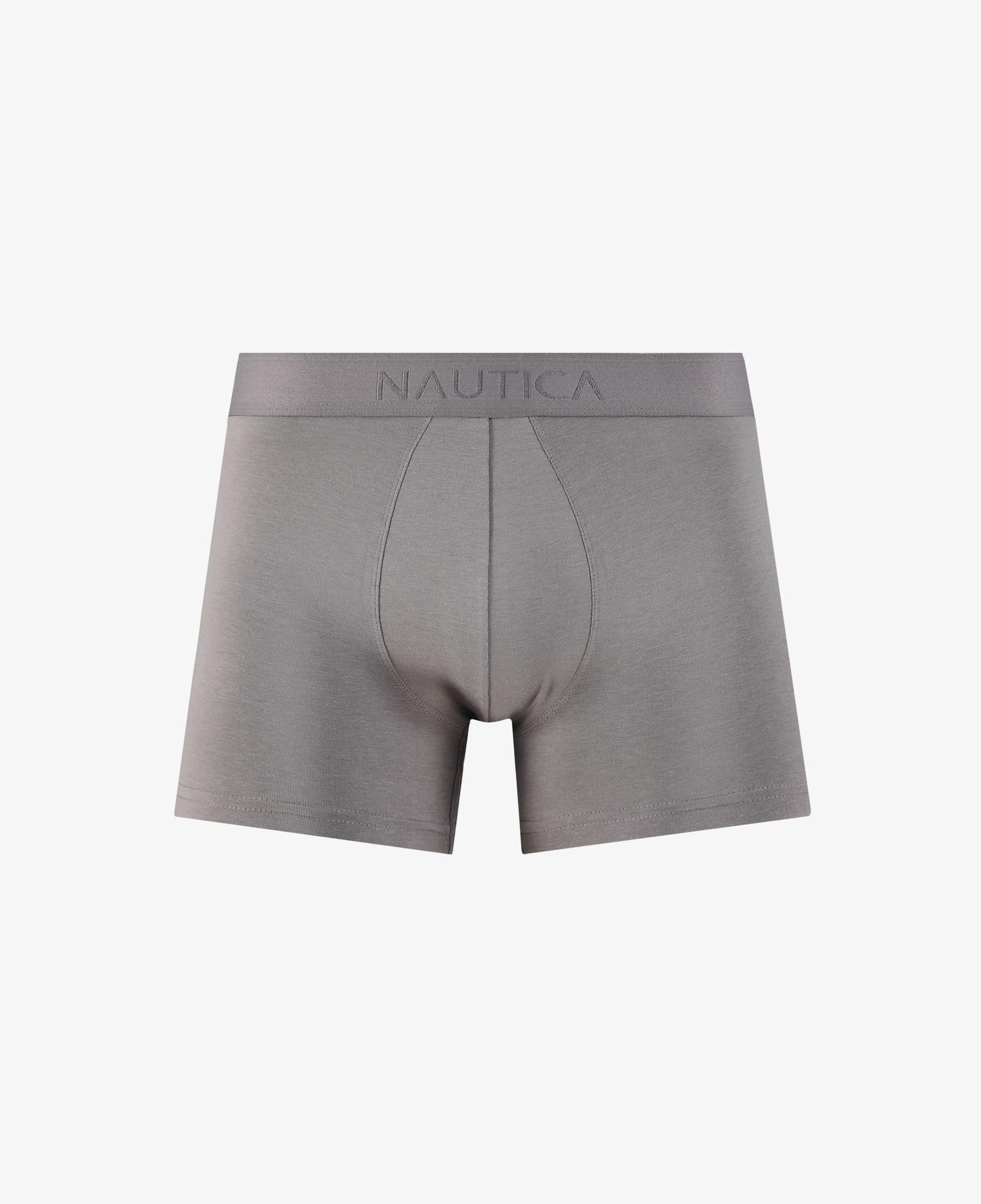 Nautica Erkek Gri Standart Fit 2'li Modal Karışımlı Boxer