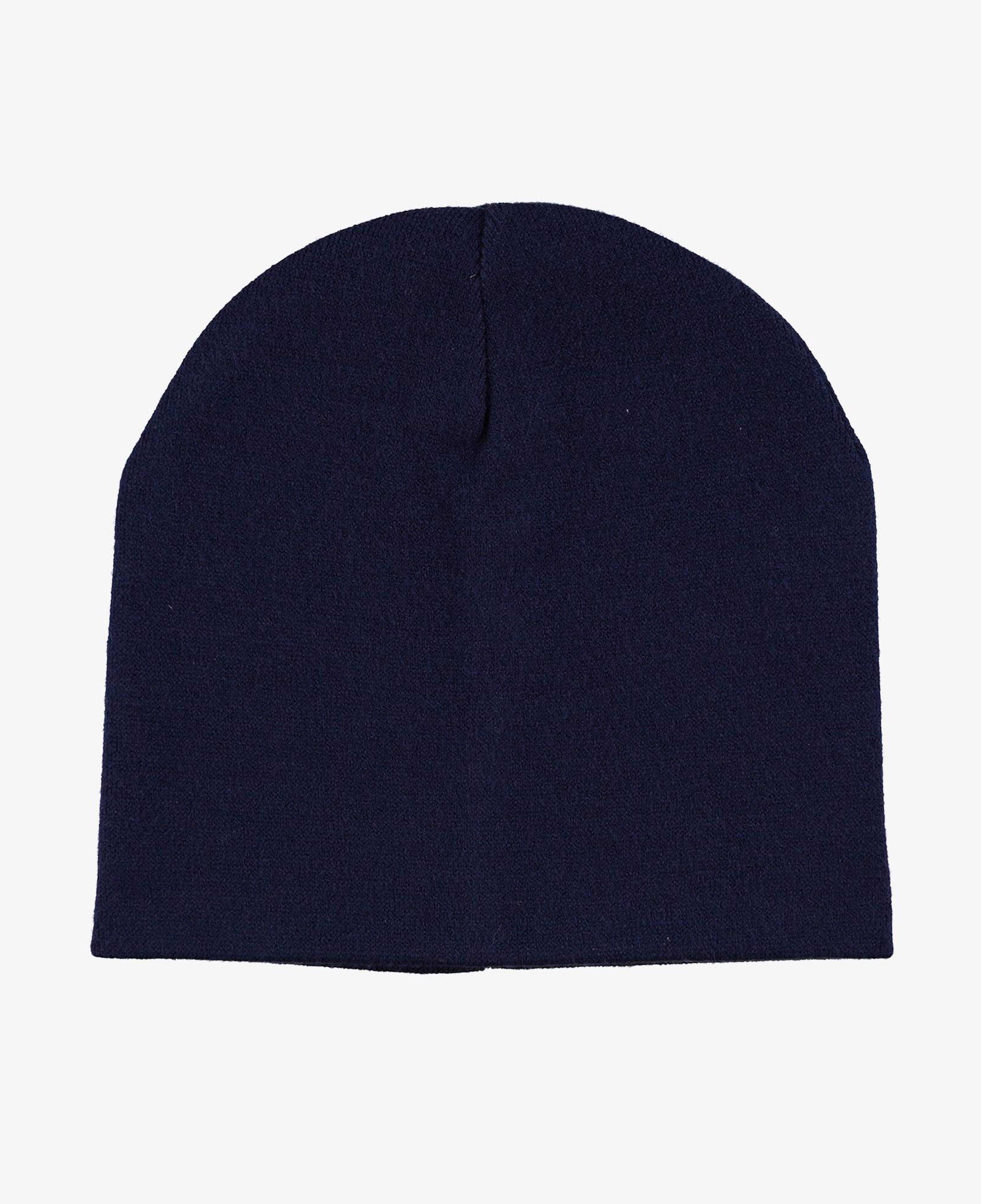 Nautica Unisex Lacivert Çift Taraflı Bere