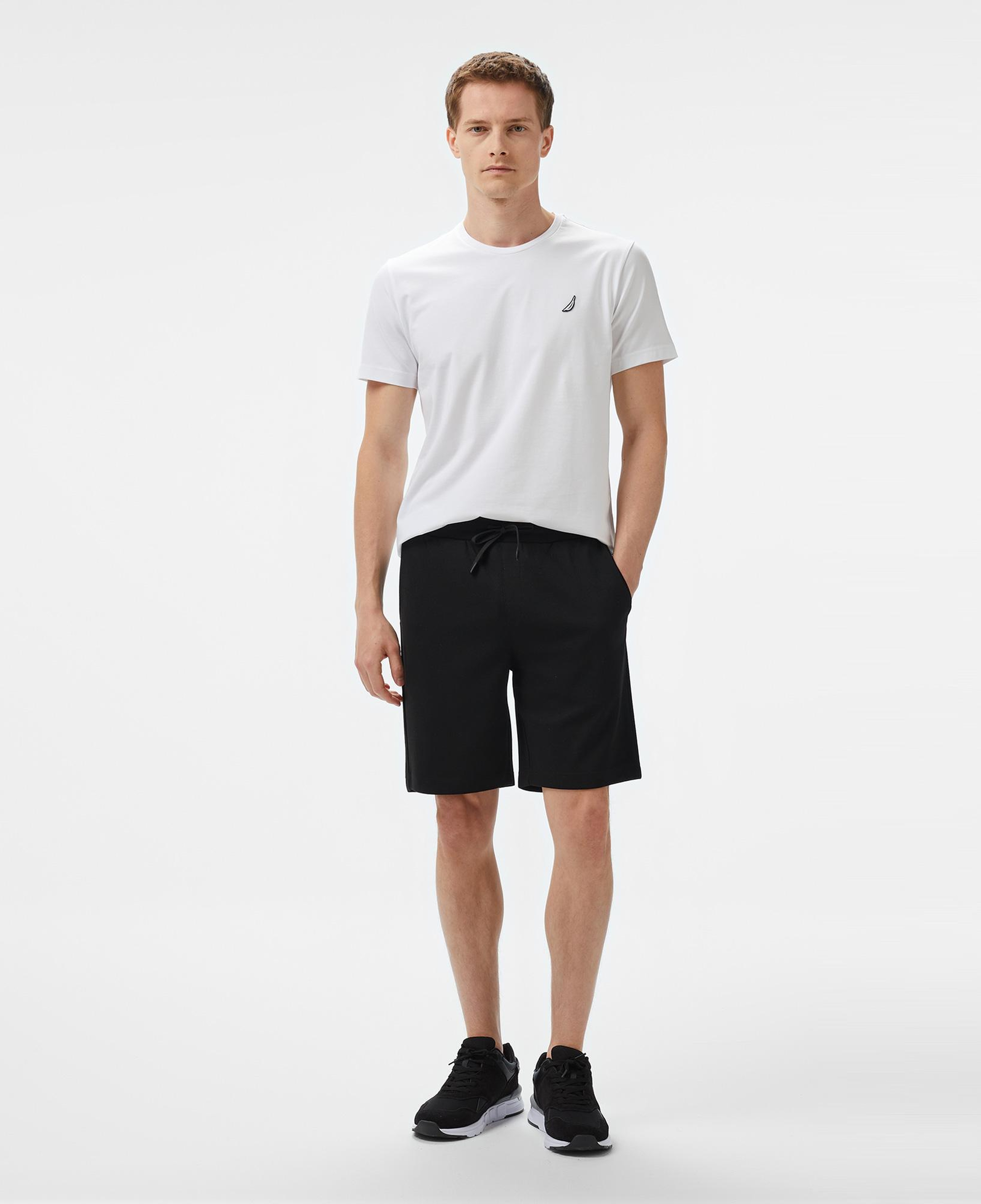 Nautica Erkek Siyah Regular Fit Şort