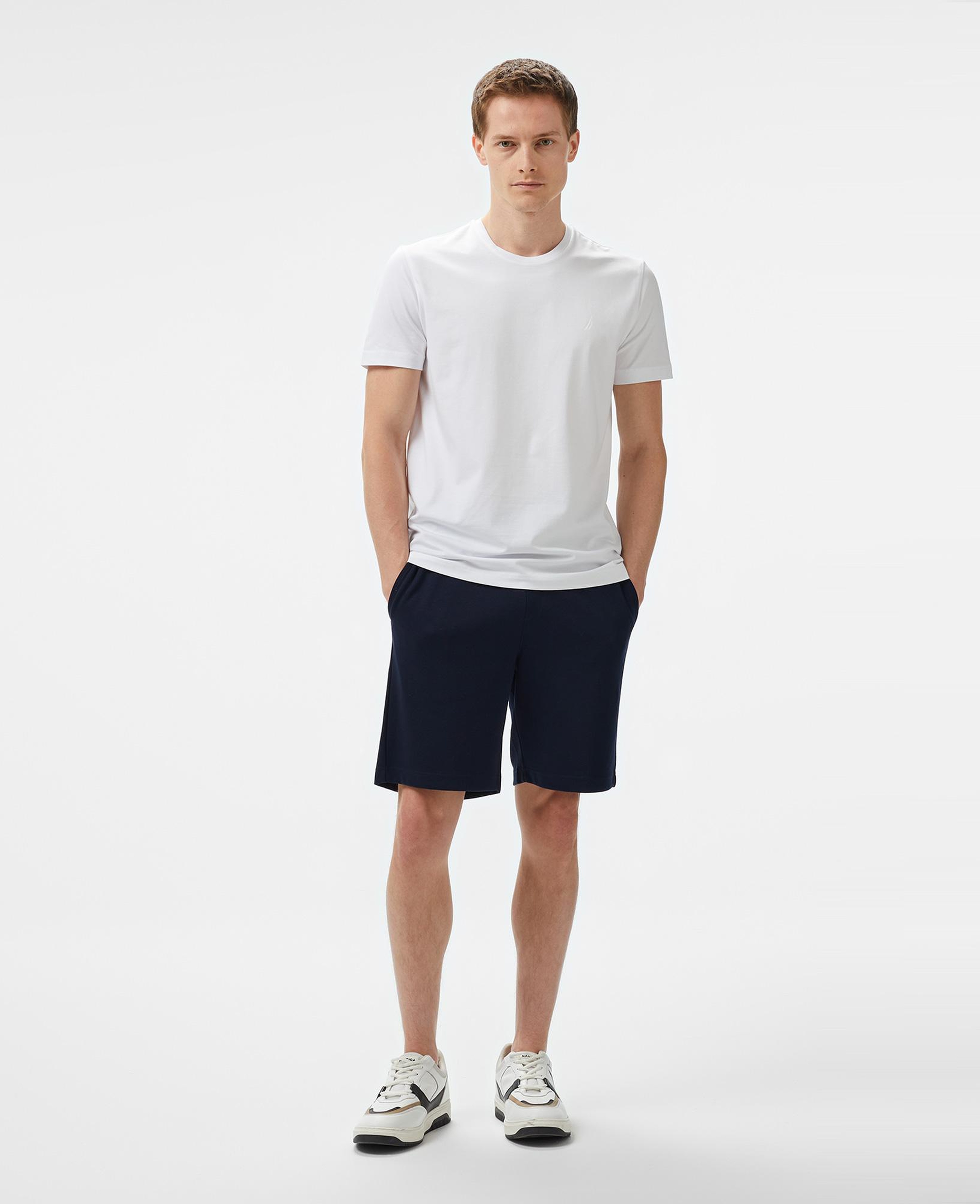 Nautica Erkek Beyaz Regular Fit T-Shirt