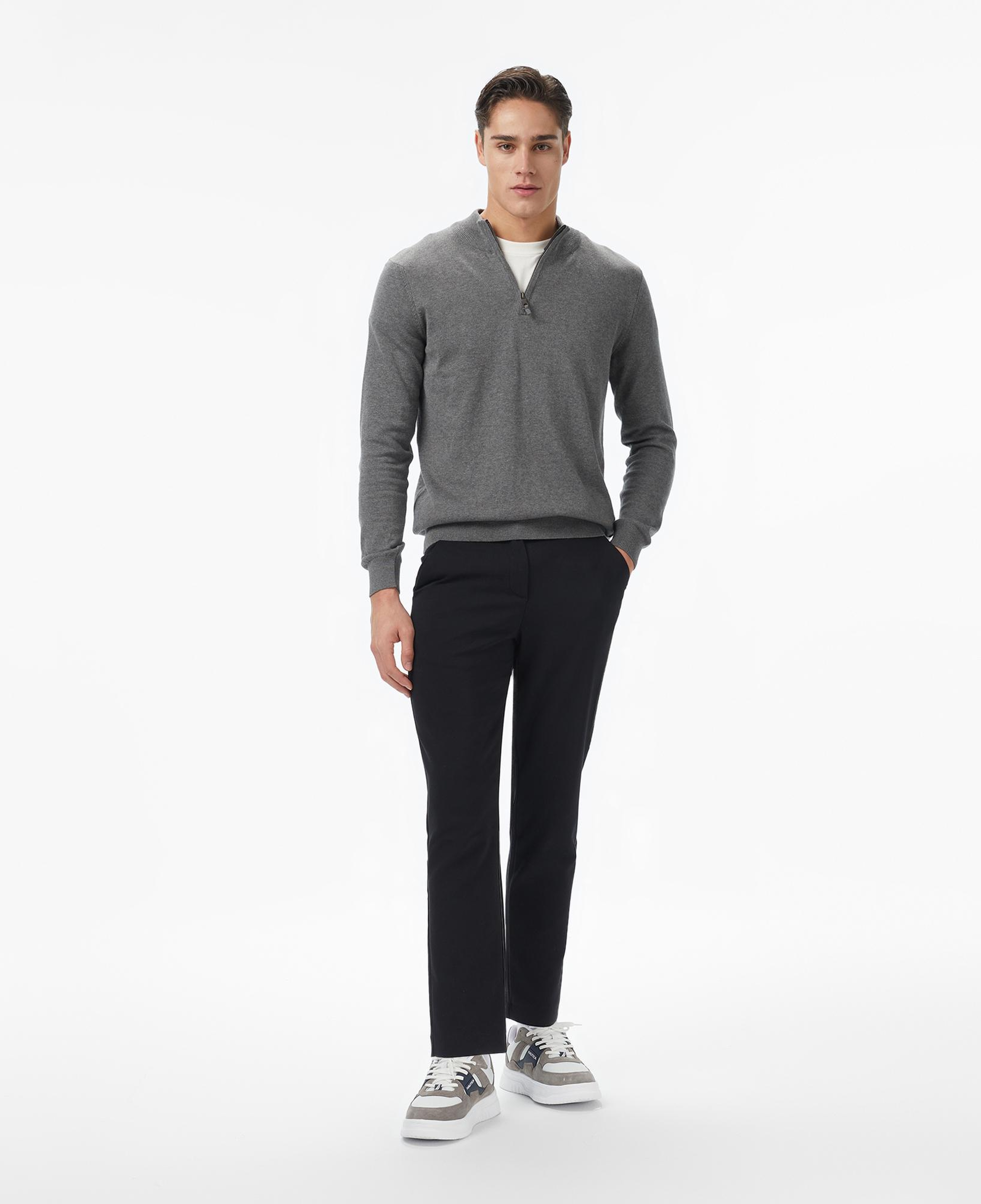 Nautica Kadın Siyah Classic Fit Pantolon