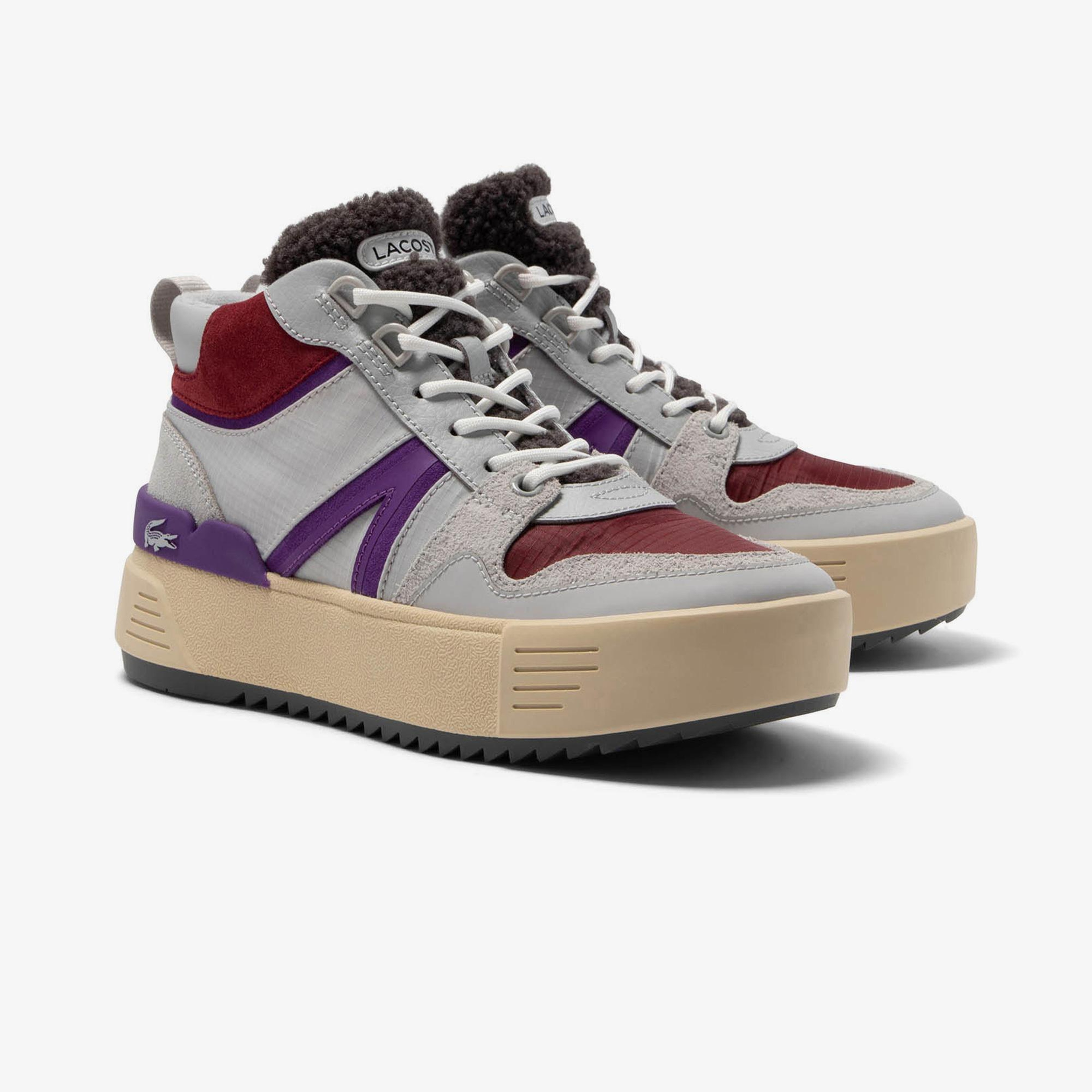 Lacoste L002 Winter Mid Kadın Gri Bot