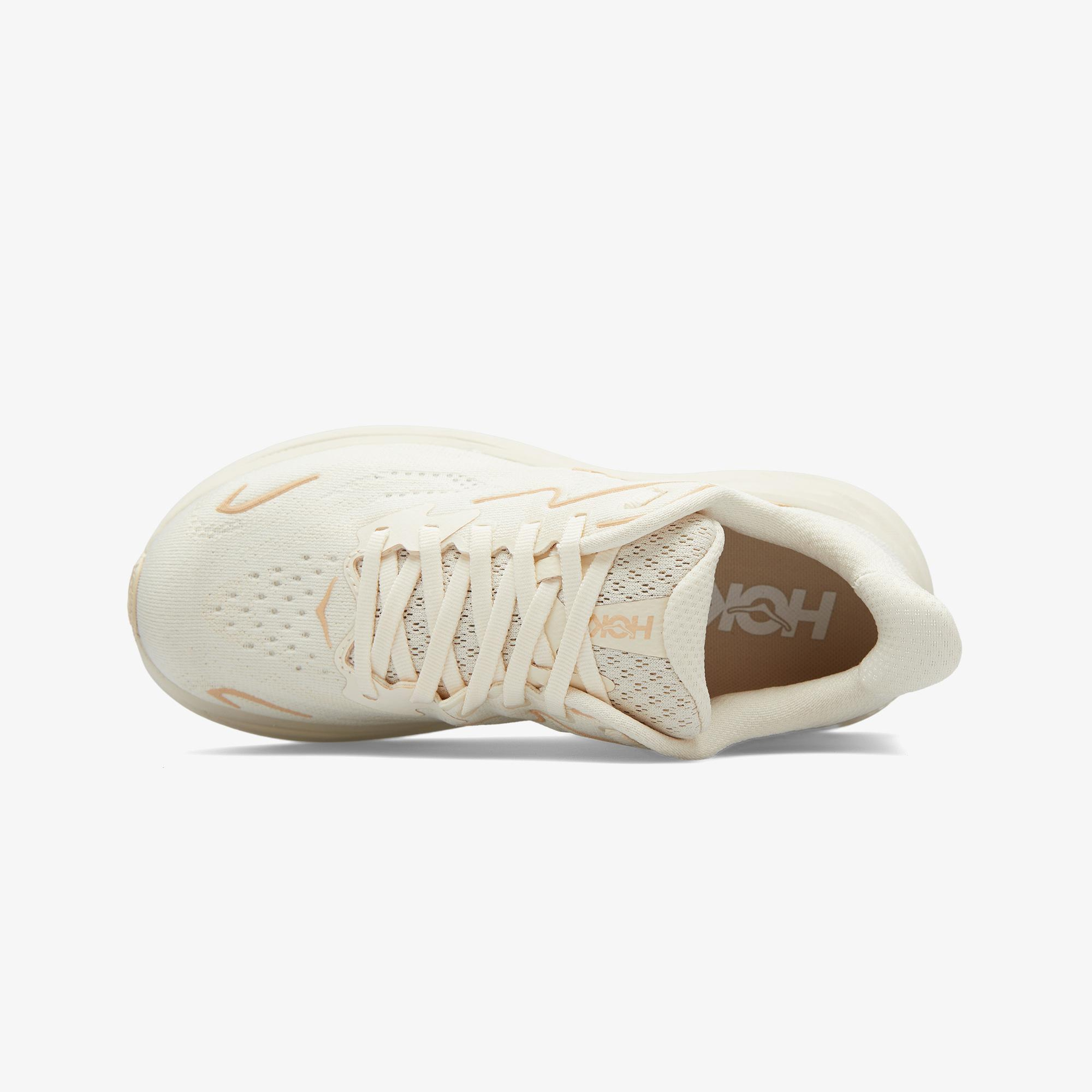 Hoka Clifton 10 Kadın Krem Yol Koşu Ayakkabısı