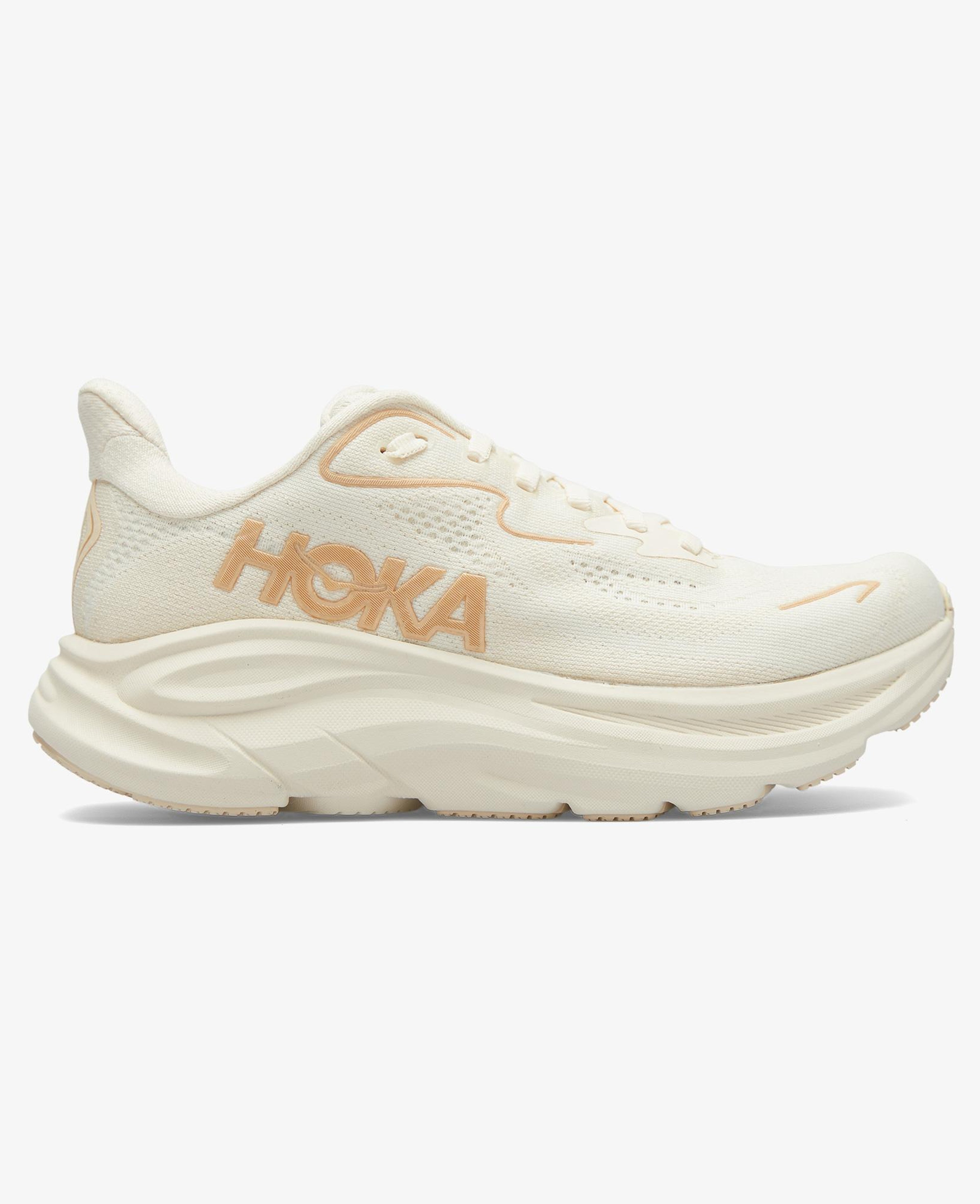 Hoka Clifton 10 Kadın Krem Yol Koşu Ayakkabısı