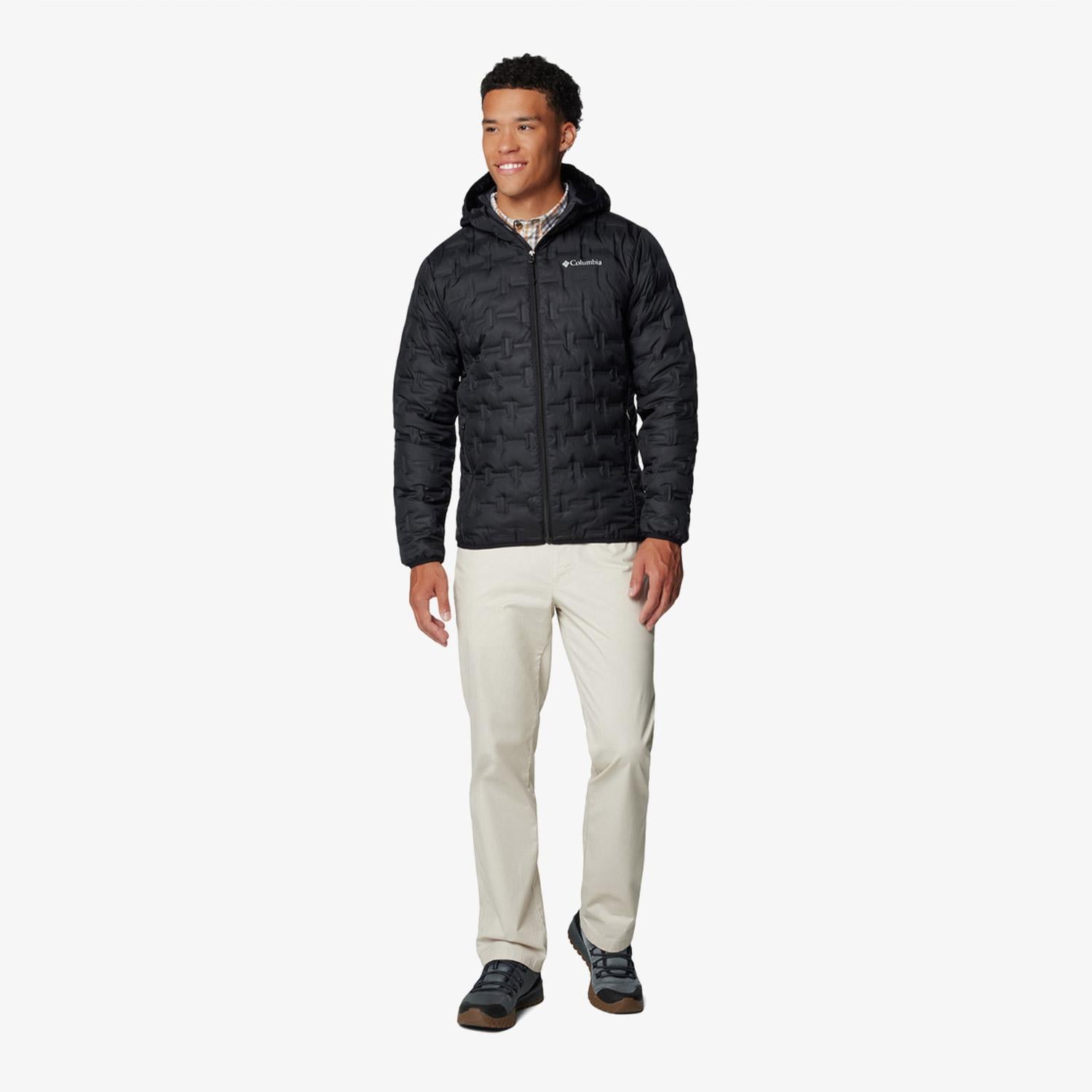Columbia Delta Ridge Down II Erkek Siyah Outdoor Mont
