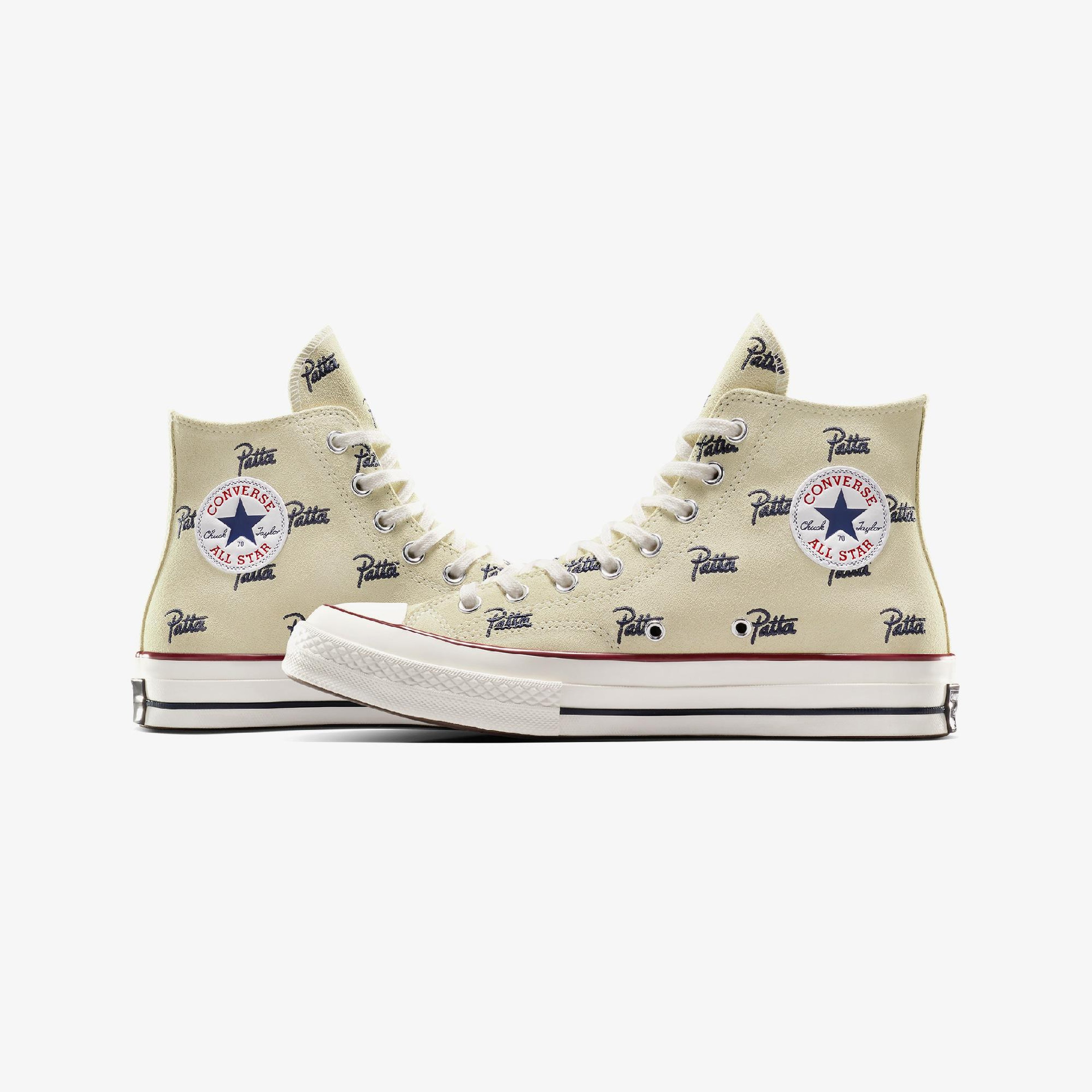 Converse X Patta Chuck 70 Unisex Krem Bilekli Sneaker