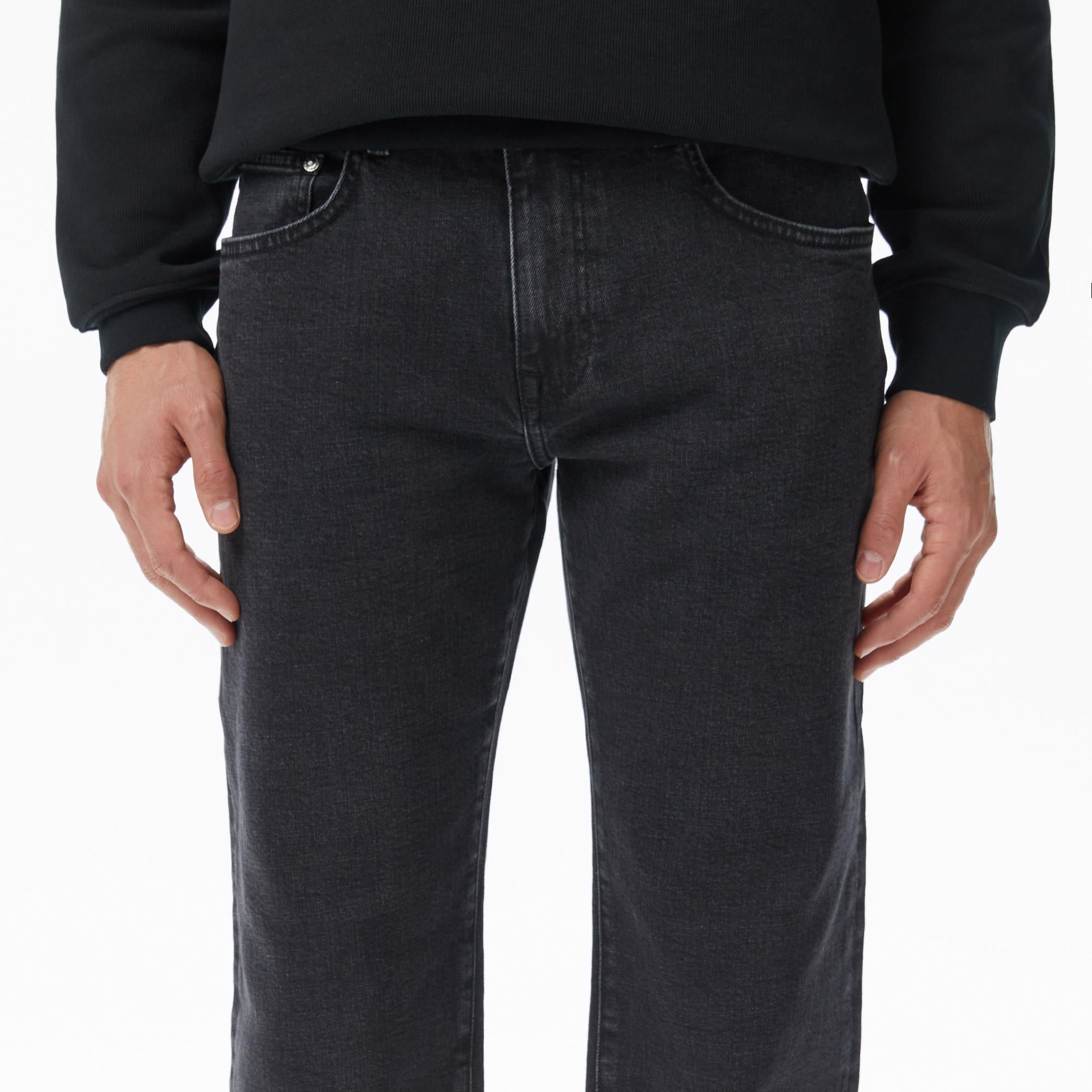 Erkek Siyah Jean Pantolon