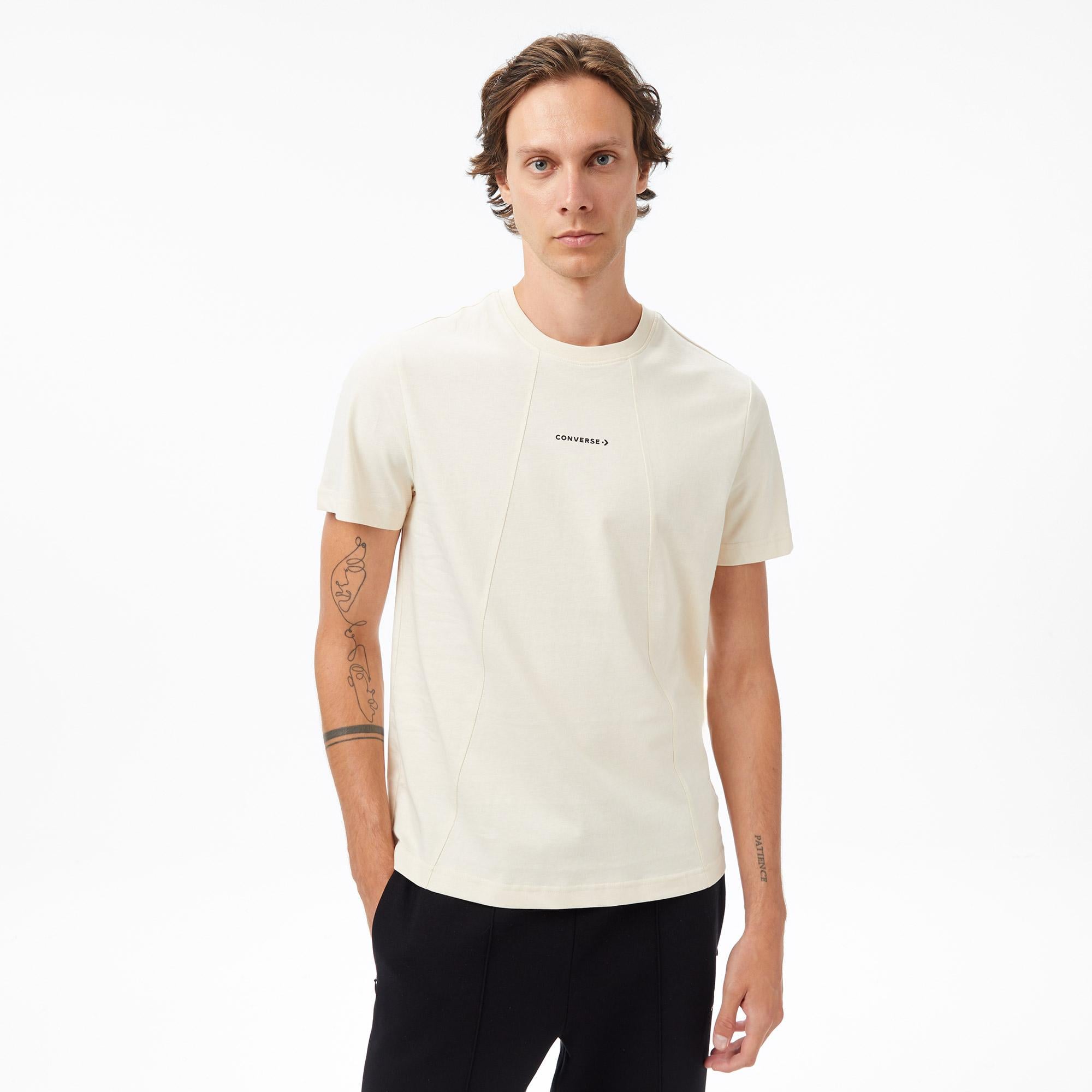Converse Erkek Krem T Shirt