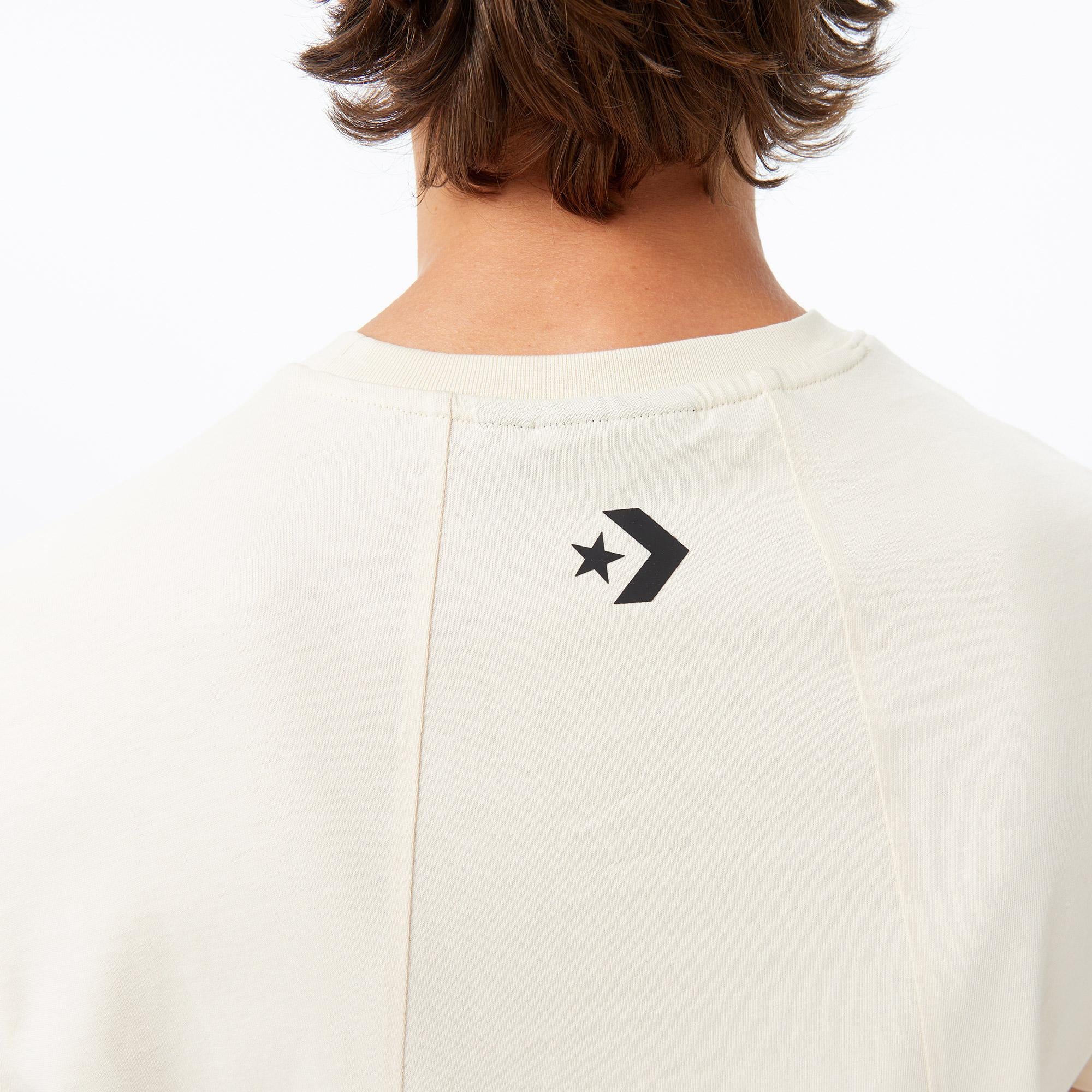 Converse Erkek Krem T Shirt